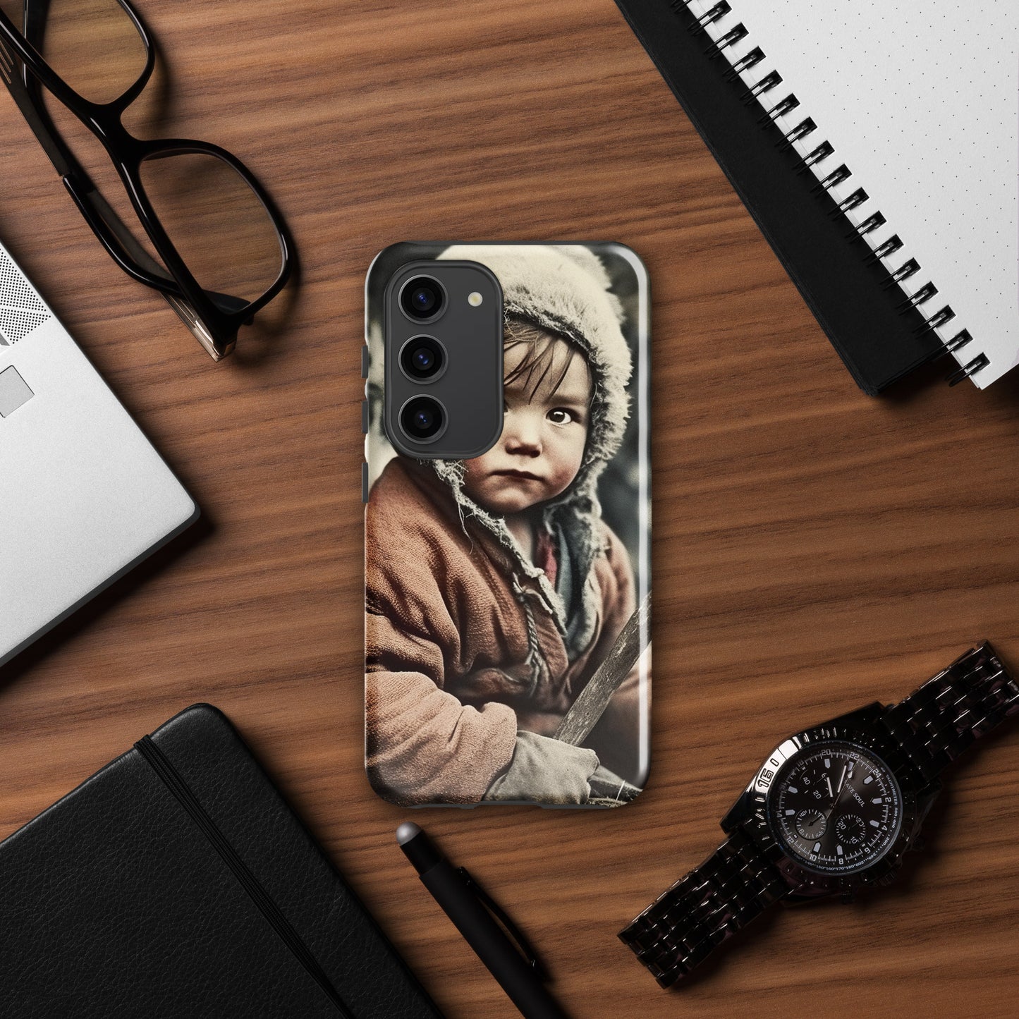 Samsung® Case / Tough Edition / Portrait Ötzi Tisenjoch I