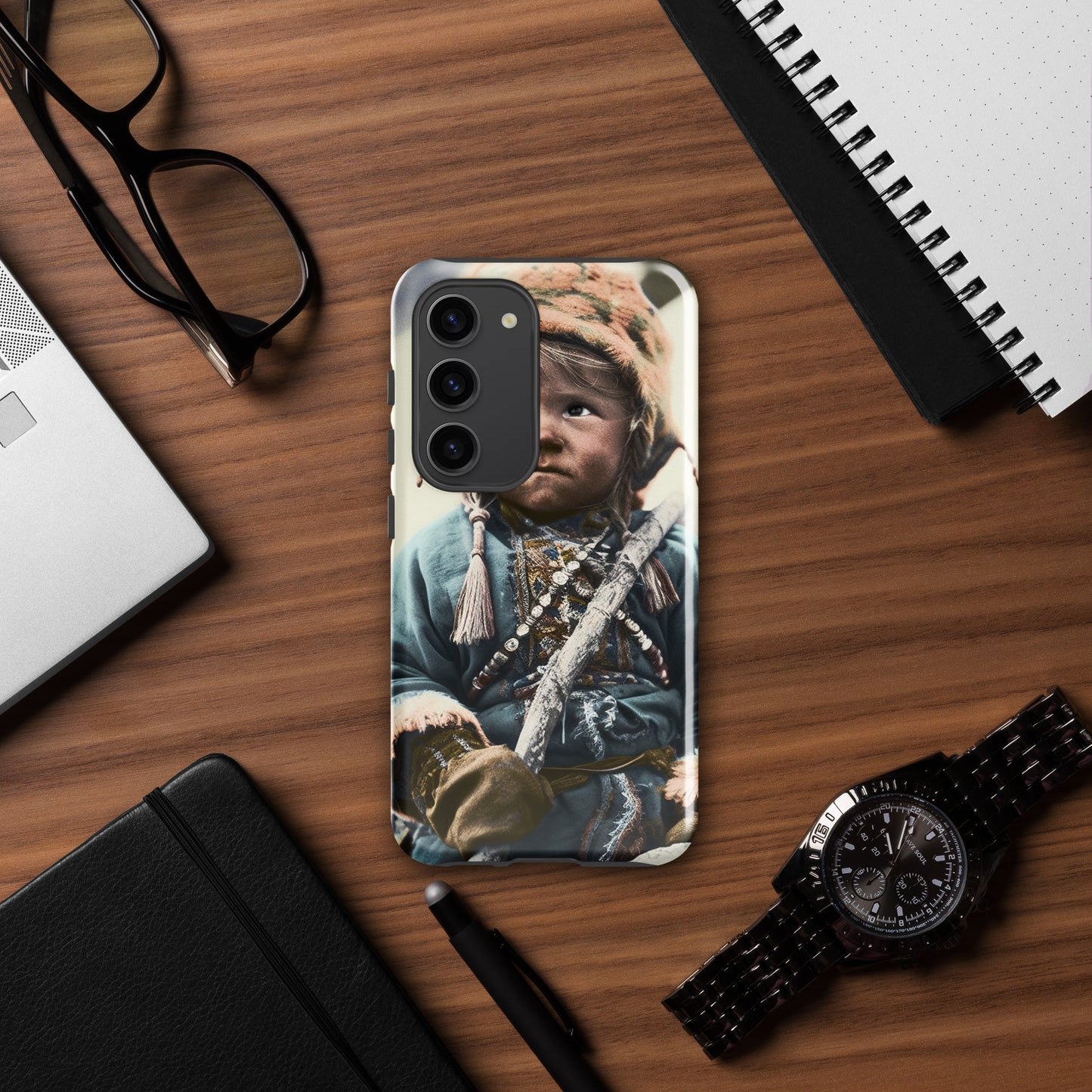 Samsung® Case / Tough Edition / Portrait Ötzi Tisenjoch II