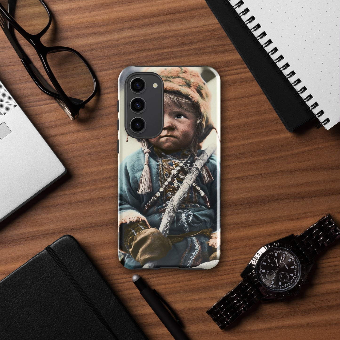 Samsung® Case / Tough Edition / Portrait Ötzi Tisenjoch II