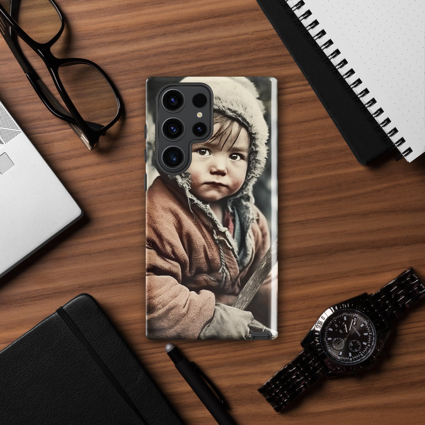 Samsung® Case / Tough Edition / Portrait Ötzi Tisenjoch I