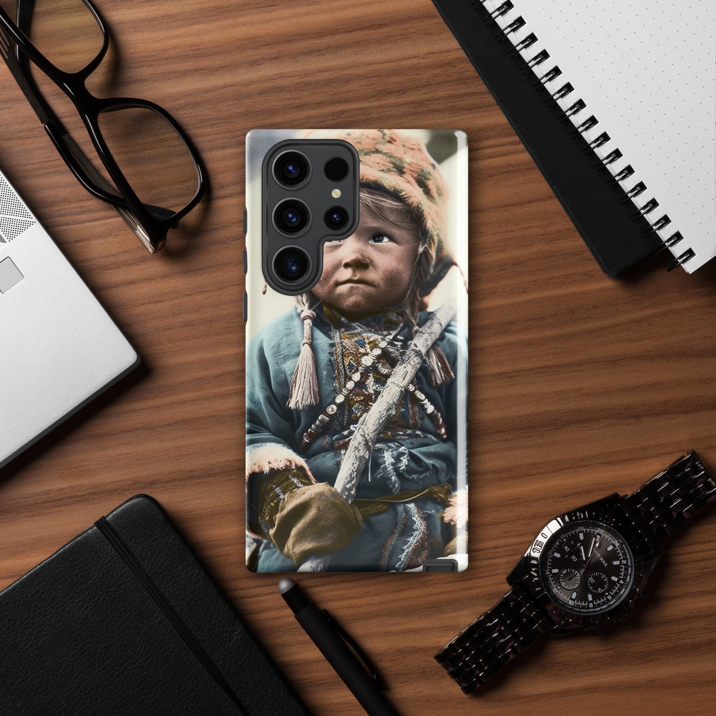 Samsung® Case / Tough Edition / Portrait Ötzi Tisenjoch II