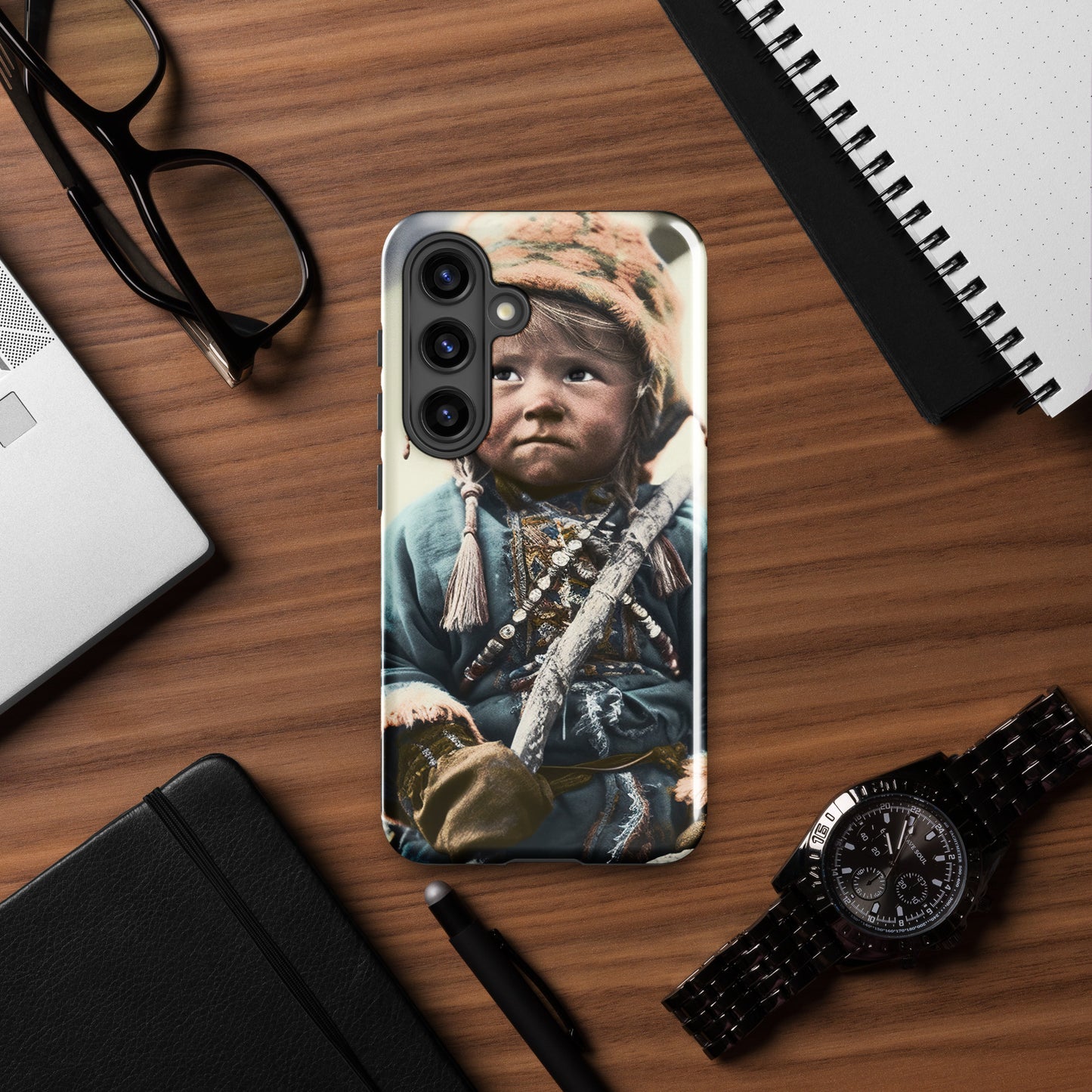 Samsung® Case / Tough Edition / Portrait Ötzi Tisenjoch II