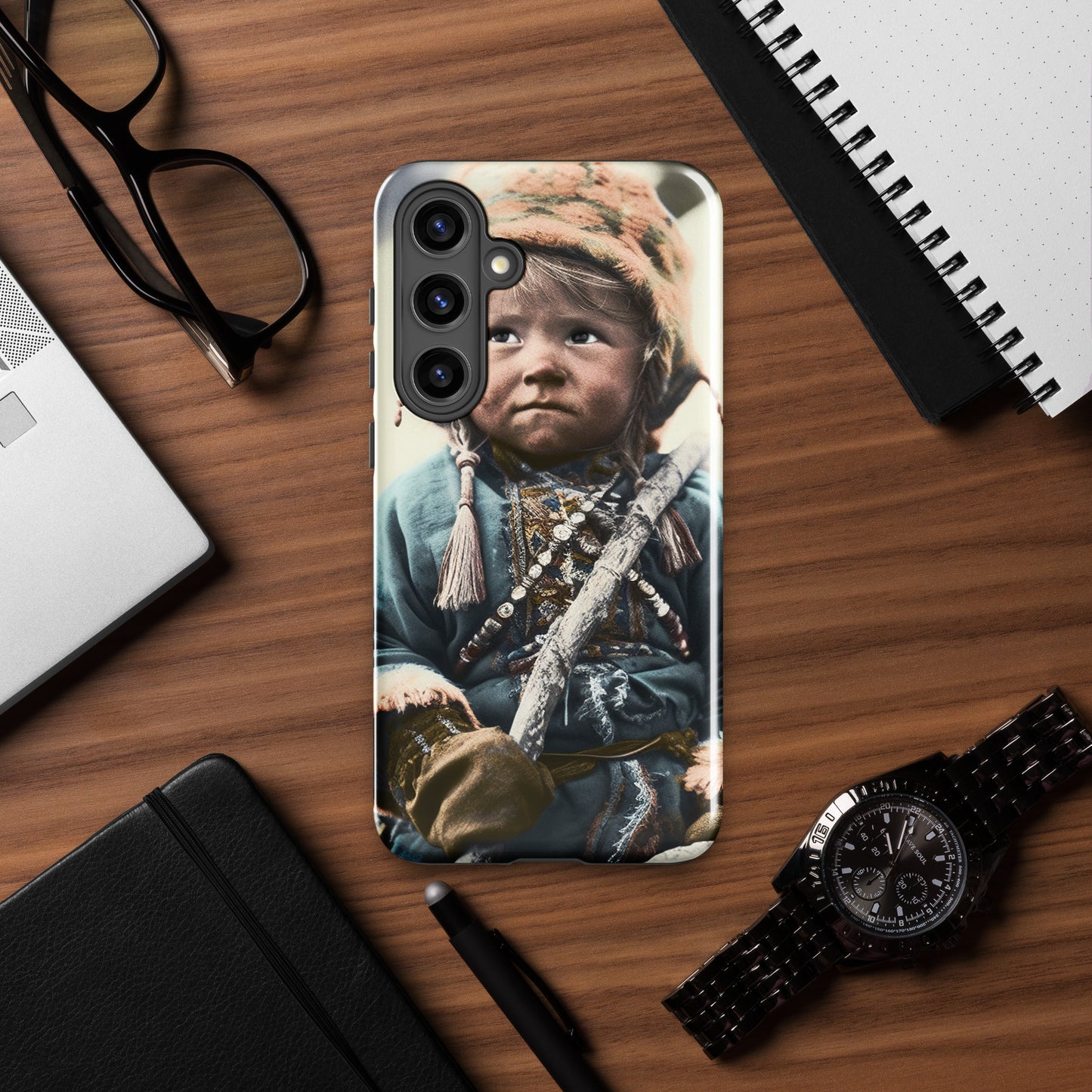 Samsung® Case / Tough Edition / Portrait Ötzi Tisenjoch II