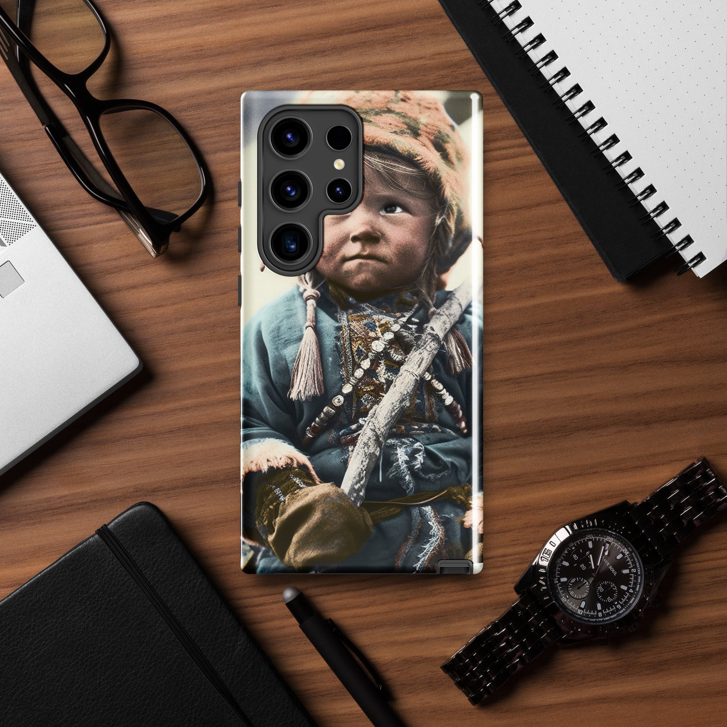 Samsung® Case / Tough Edition / Portrait Ötzi Tisenjoch II