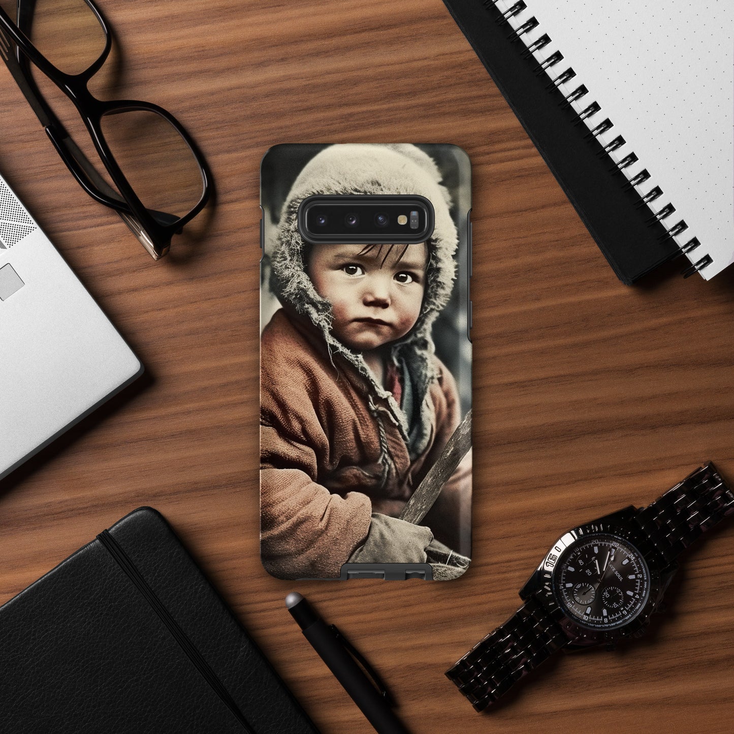 Samsung® Case / Tough Edition / Portrait Ötzi Tisenjoch I