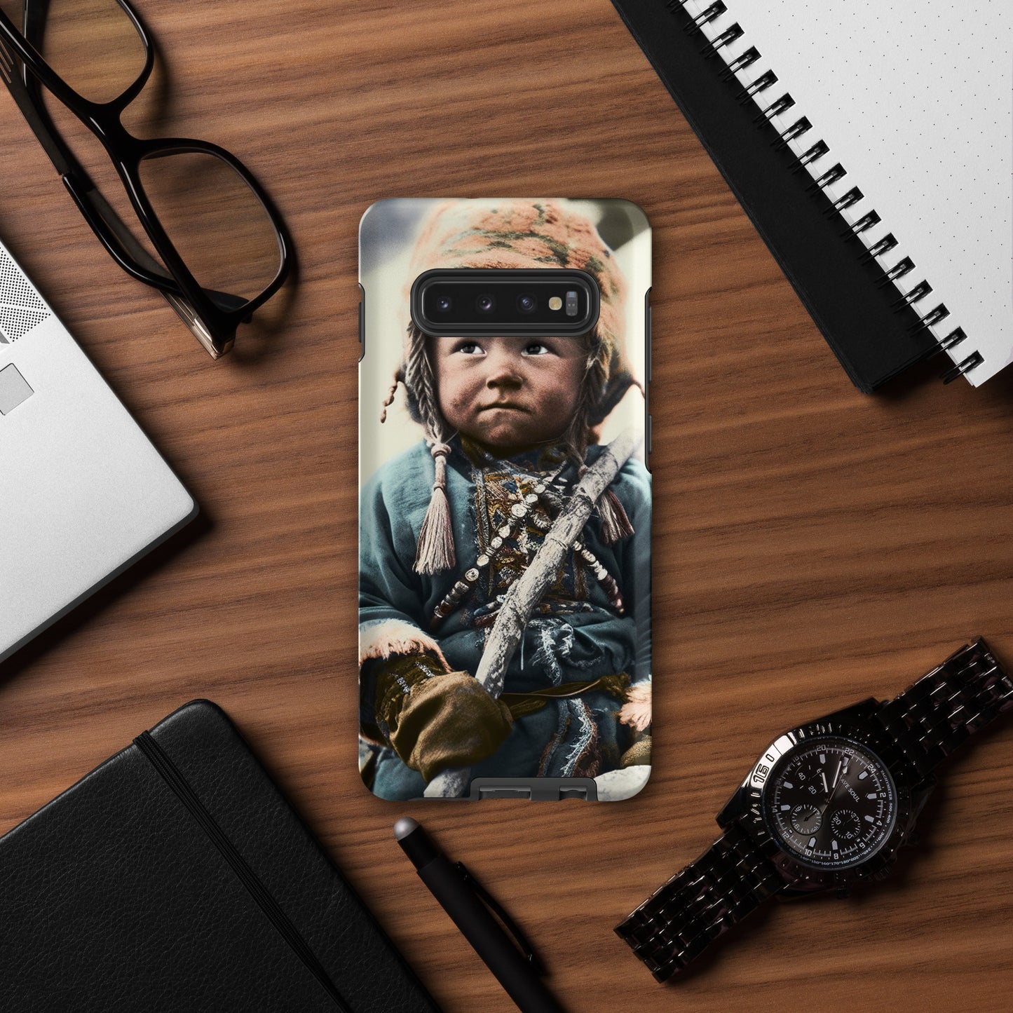 Samsung® Case / Tough Edition / Portrait Ötzi Tisenjoch II