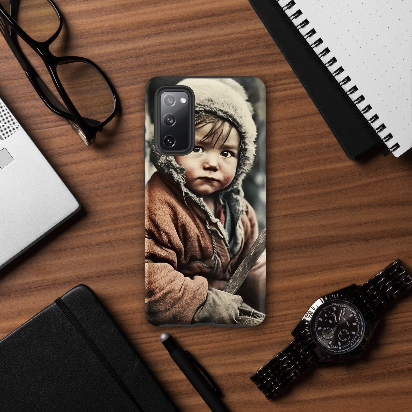 Samsung® Case / Tough Edition / Portrait Ötzi Tisenjoch I