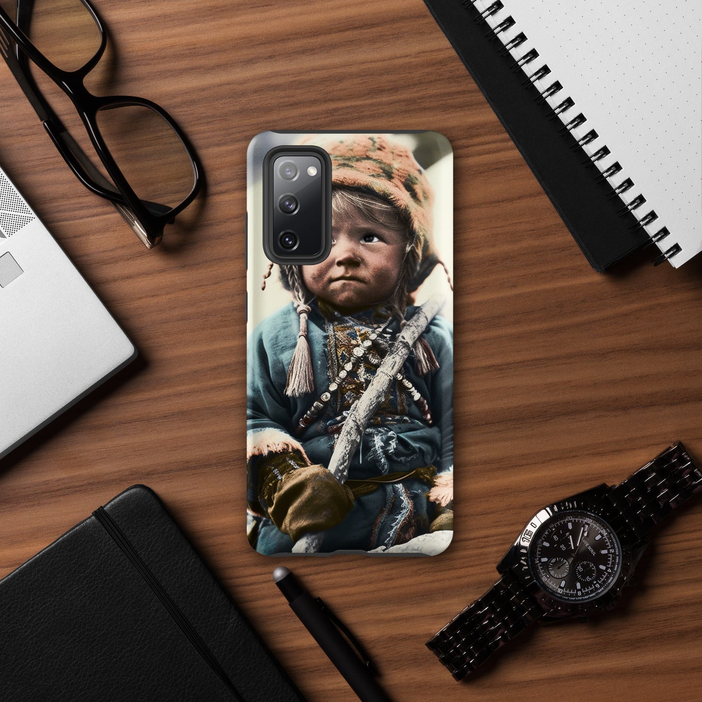 Samsung® Case / Tough Edition / Portrait Ötzi Tisenjoch II