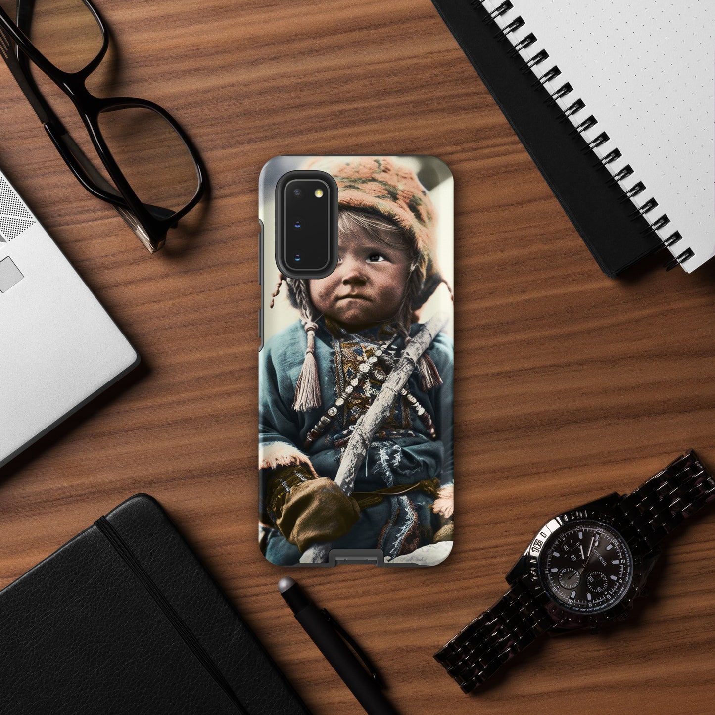 Samsung® Case / Tough Edition / Portrait Ötzi Tisenjoch II