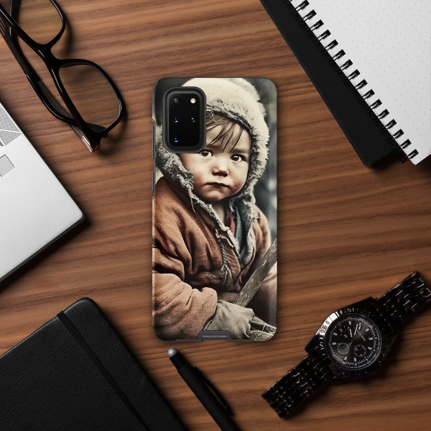 Samsung® Case / Tough Edition / Portrait Ötzi Tisenjoch I