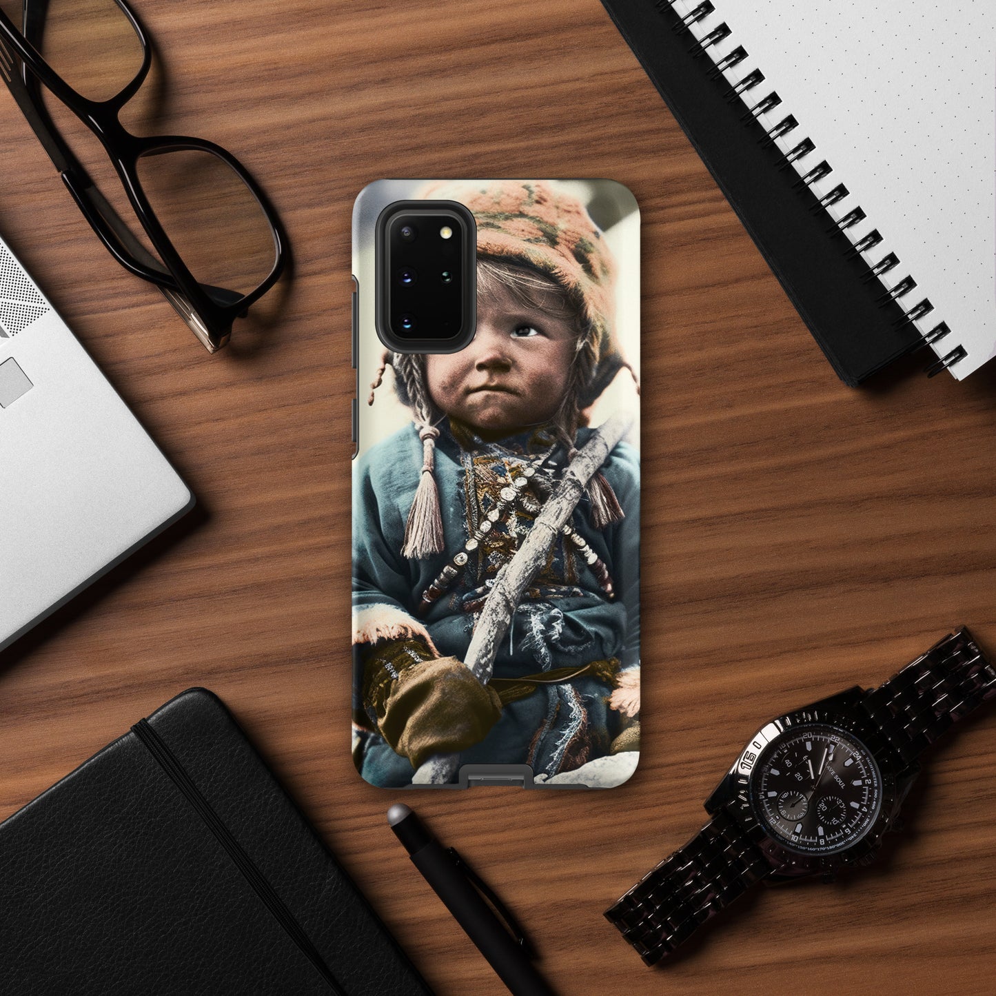 Samsung® Case / Tough Edition / Portrait Ötzi Tisenjoch II