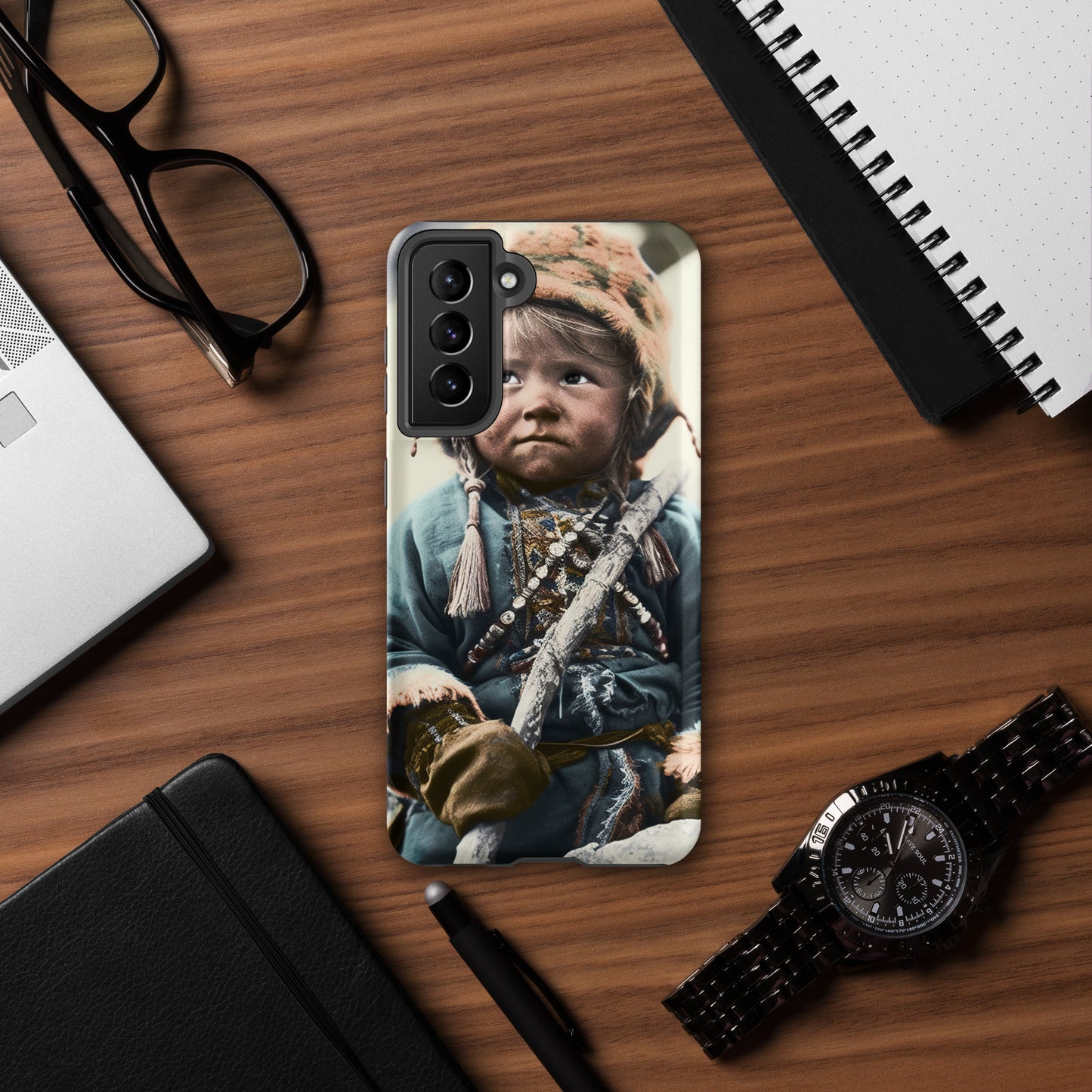 Samsung® Case / Tough Edition / Portrait Ötzi Tisenjoch II