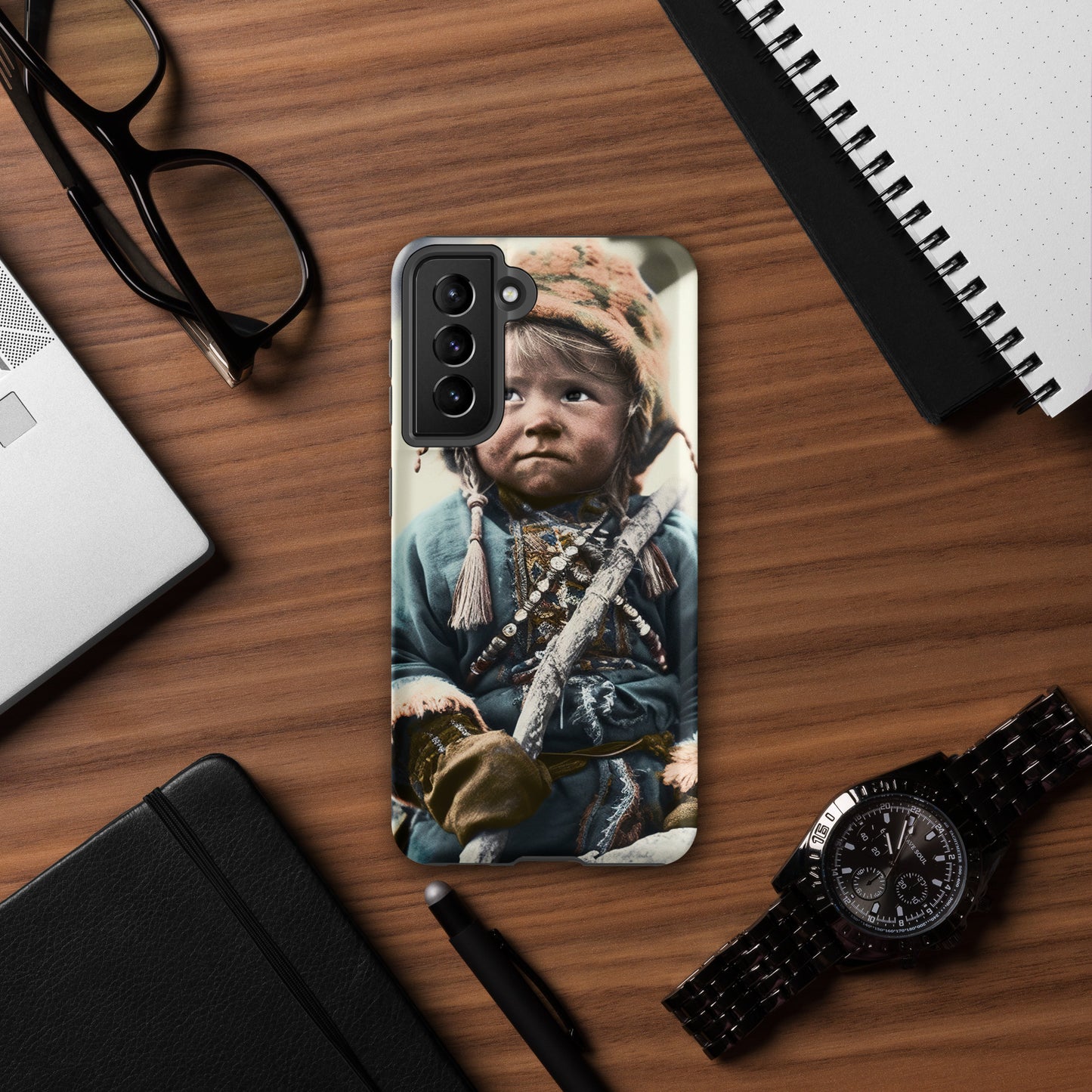 Samsung® Case / Tough Edition / Portrait Ötzi Tisenjoch II