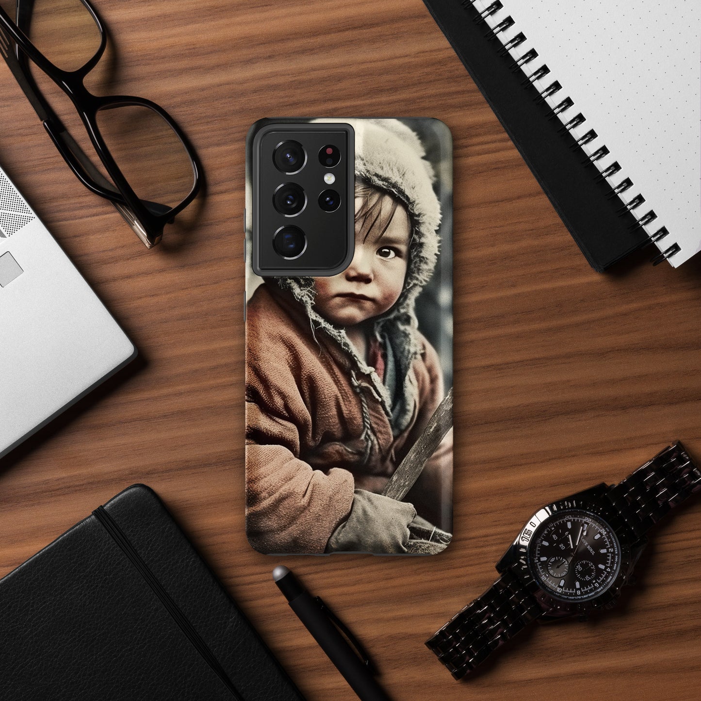 Samsung® Case / Tough Edition / Portrait Ötzi Tisenjoch I