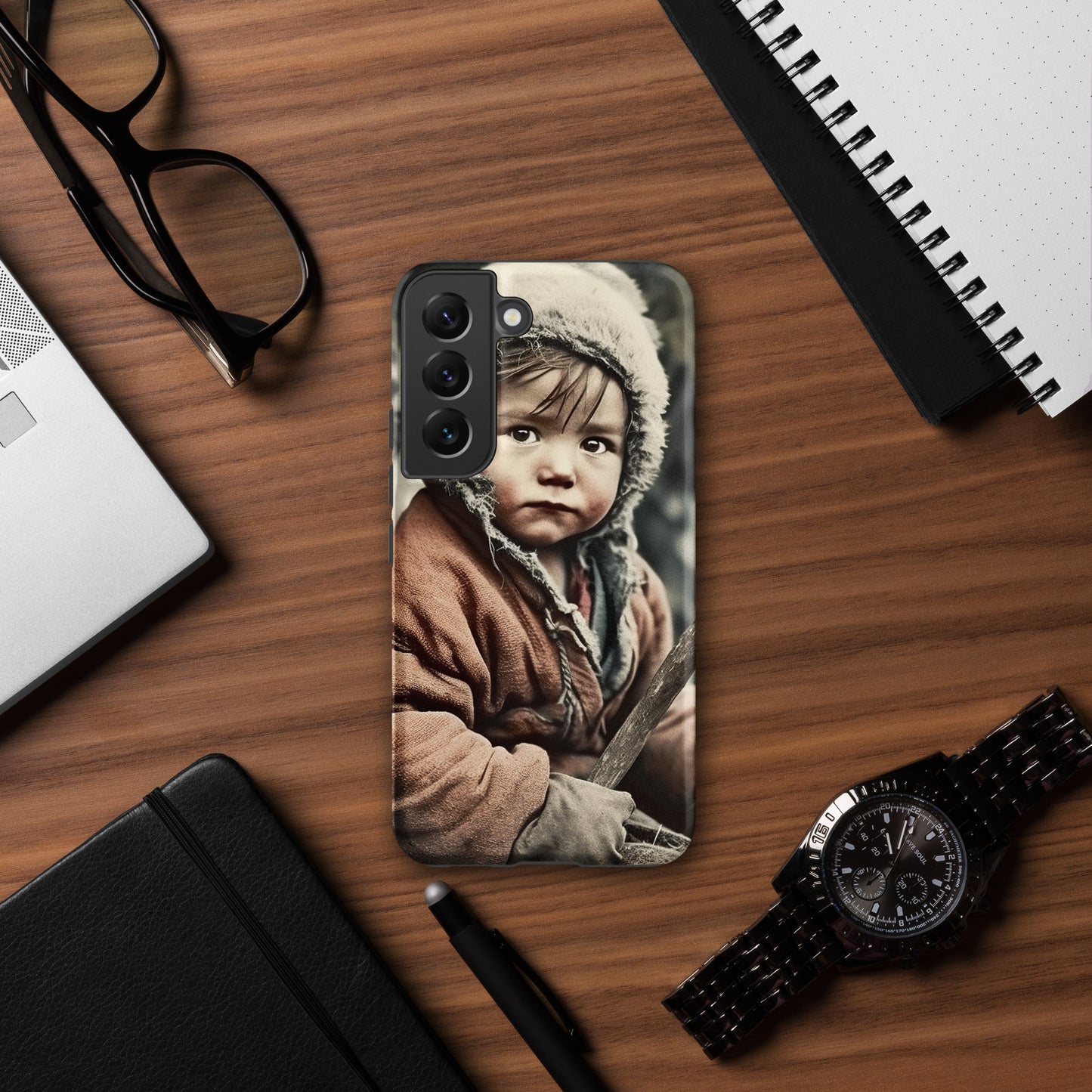 Samsung® Case / Tough Edition / Portrait Ötzi Tisenjoch I