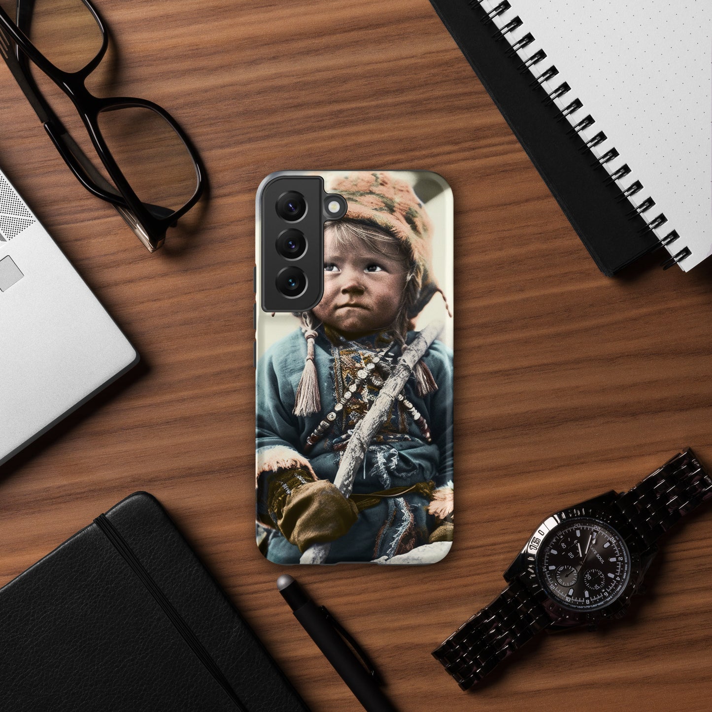 Samsung® Case / Tough Edition / Portrait Ötzi Tisenjoch II