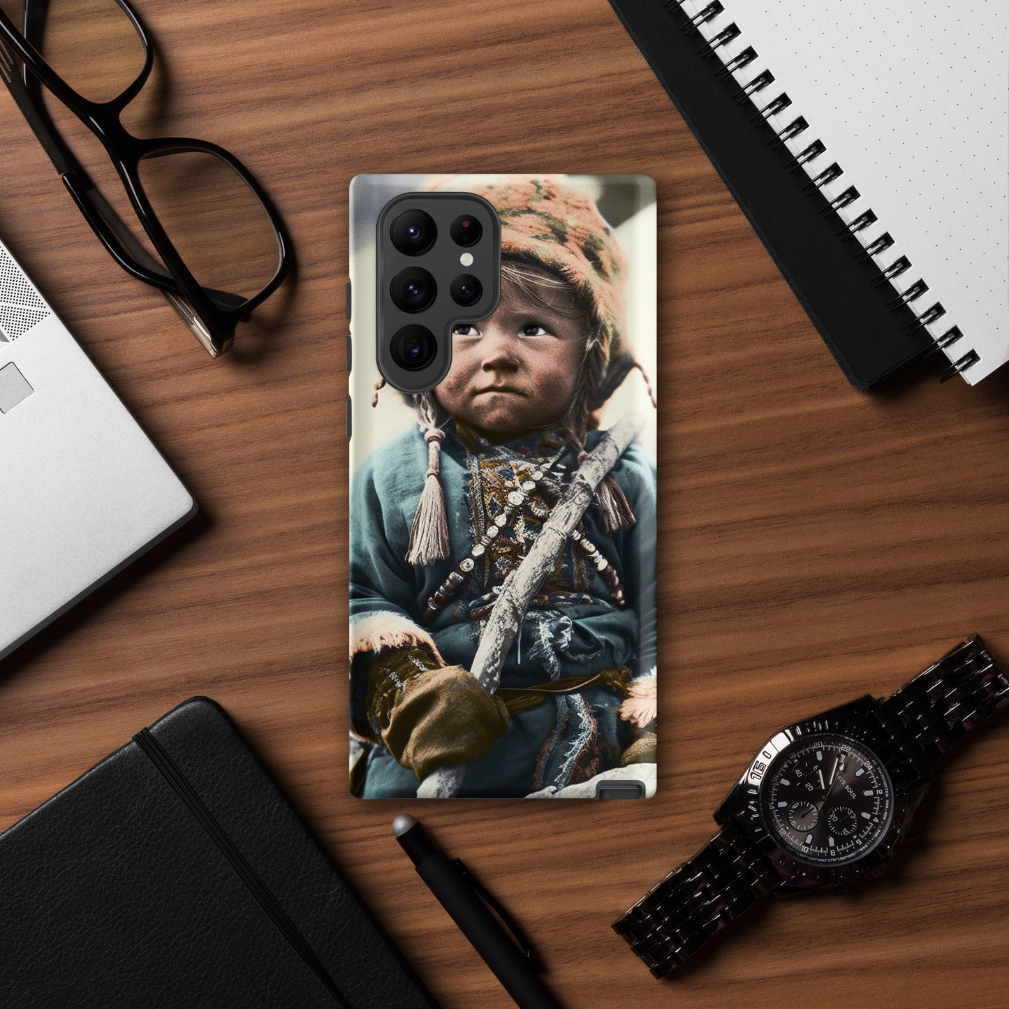 Samsung® Case / Tough Edition / Portrait Ötzi Tisenjoch II