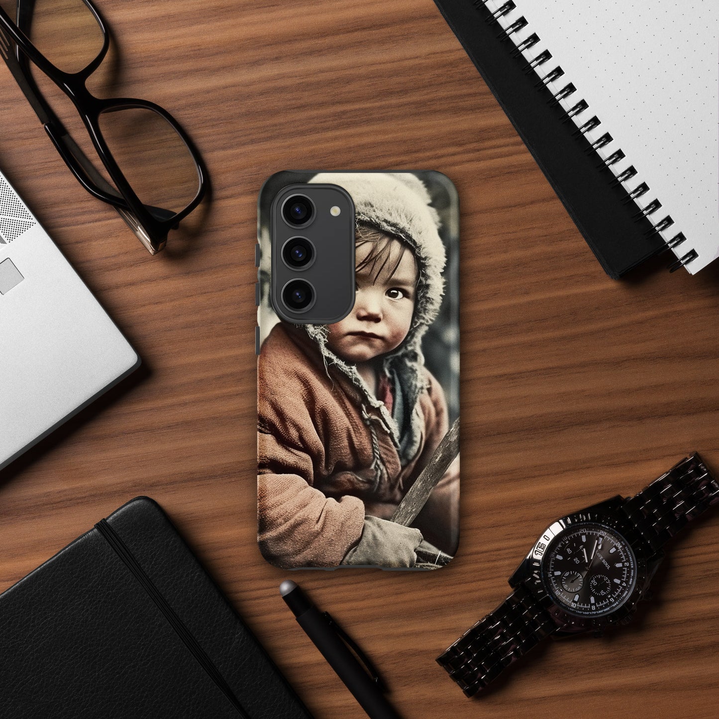 Samsung® Case / Tough Edition / Portrait Ötzi Tisenjoch I