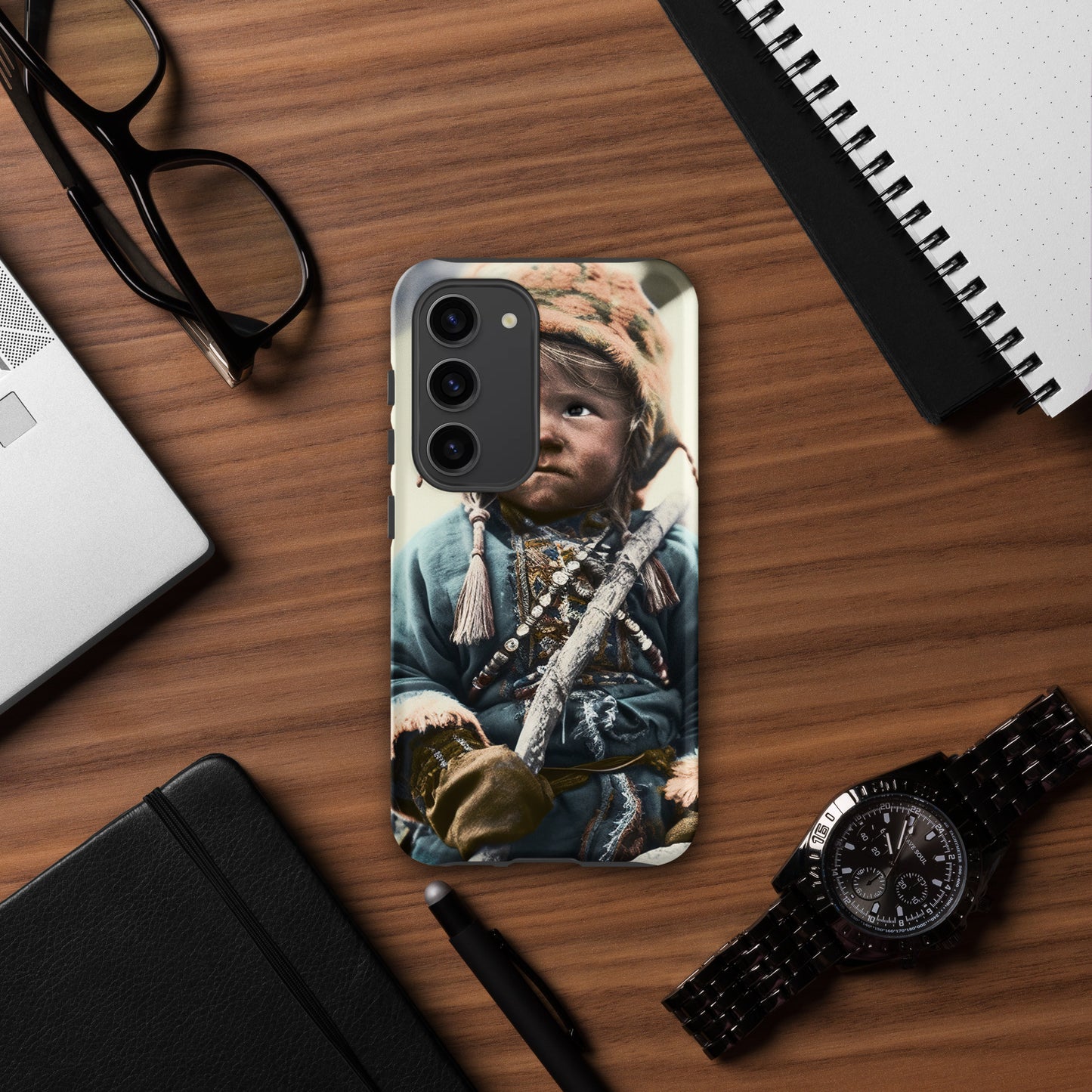 Samsung® Case / Tough Edition / Portrait Ötzi Tisenjoch II