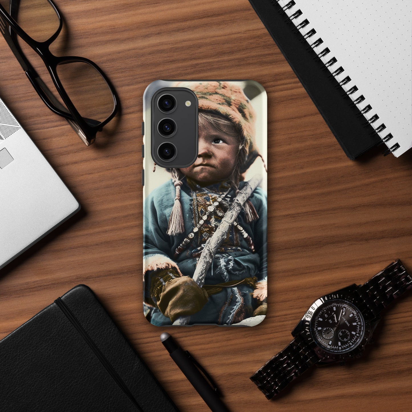 Samsung® Case / Tough Edition / Portrait Ötzi Tisenjoch II