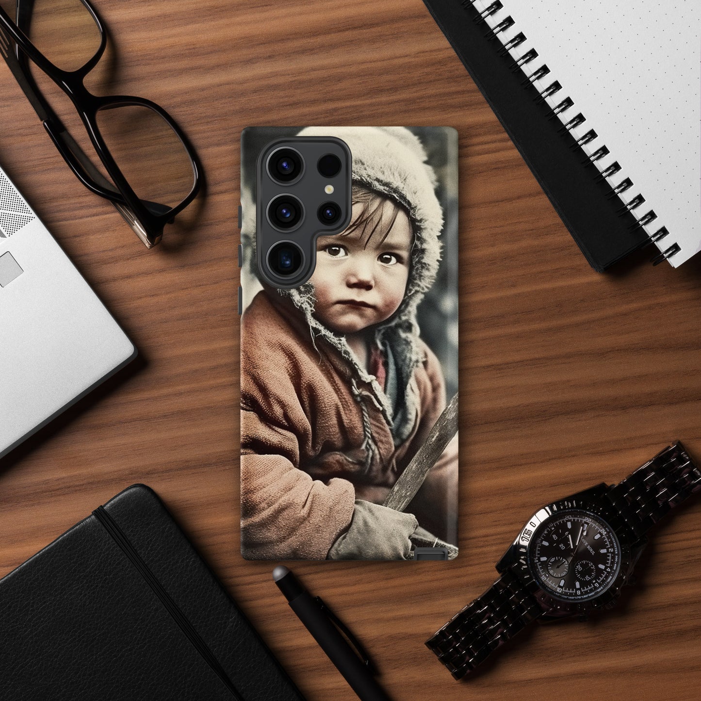 Samsung® Case / Tough Edition / Portrait Ötzi Tisenjoch I