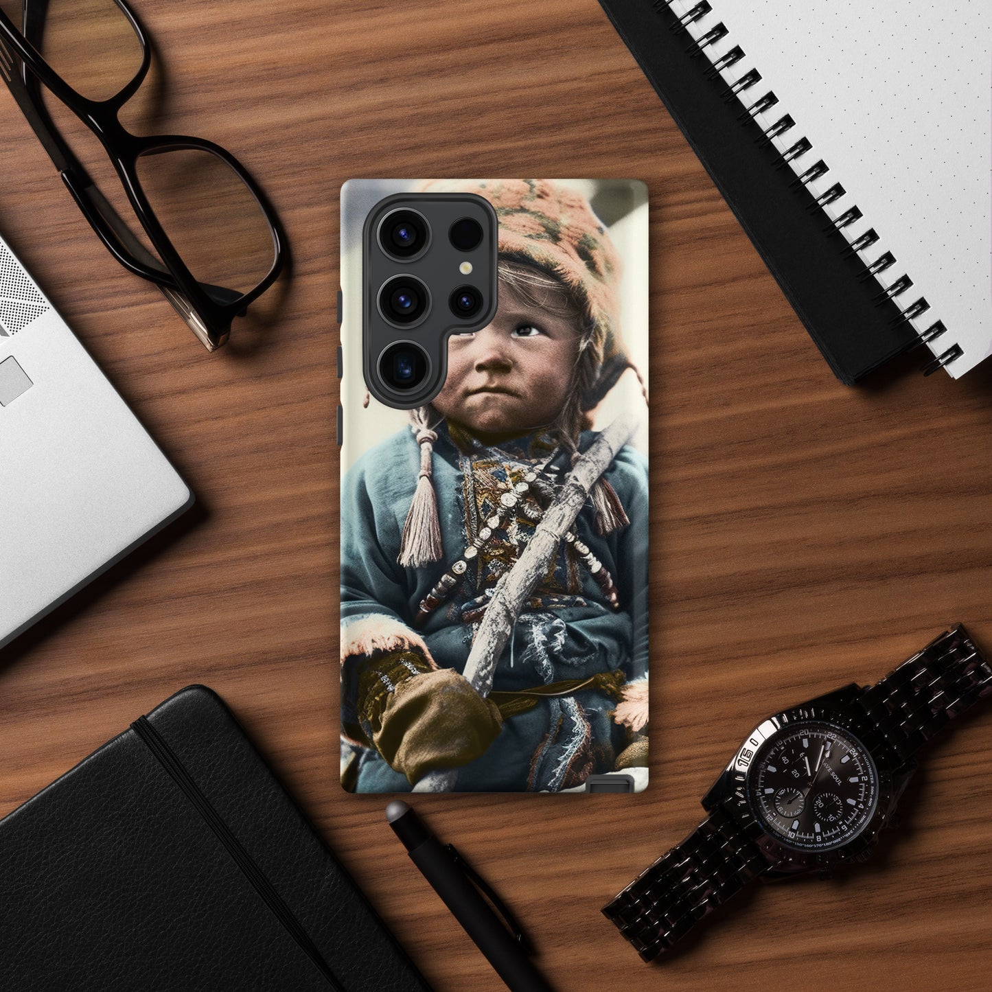 Samsung® Case / Tough Edition / Portrait Ötzi Tisenjoch II