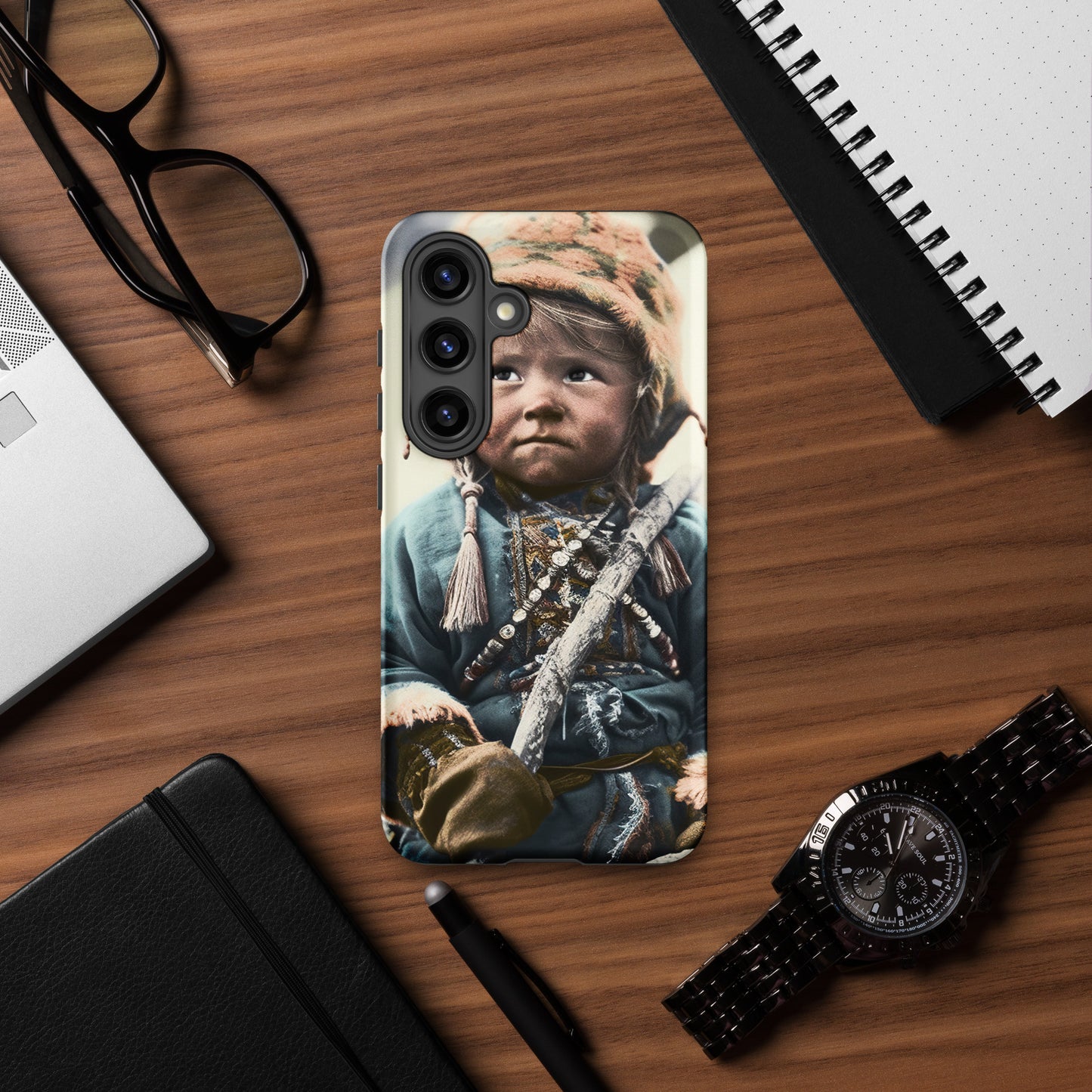 Samsung® Case / Tough Edition / Portrait Ötzi Tisenjoch II