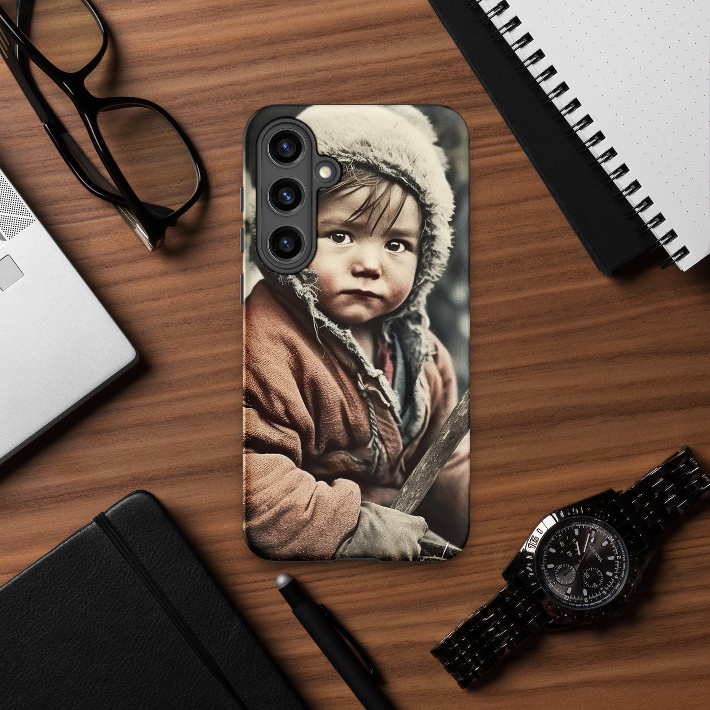 Samsung® Case / Tough Edition / Portrait Ötzi Tisenjoch I