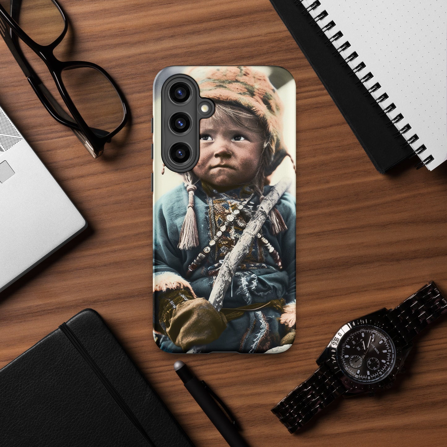 Samsung® Case / Tough Edition / Portrait Ötzi Tisenjoch II