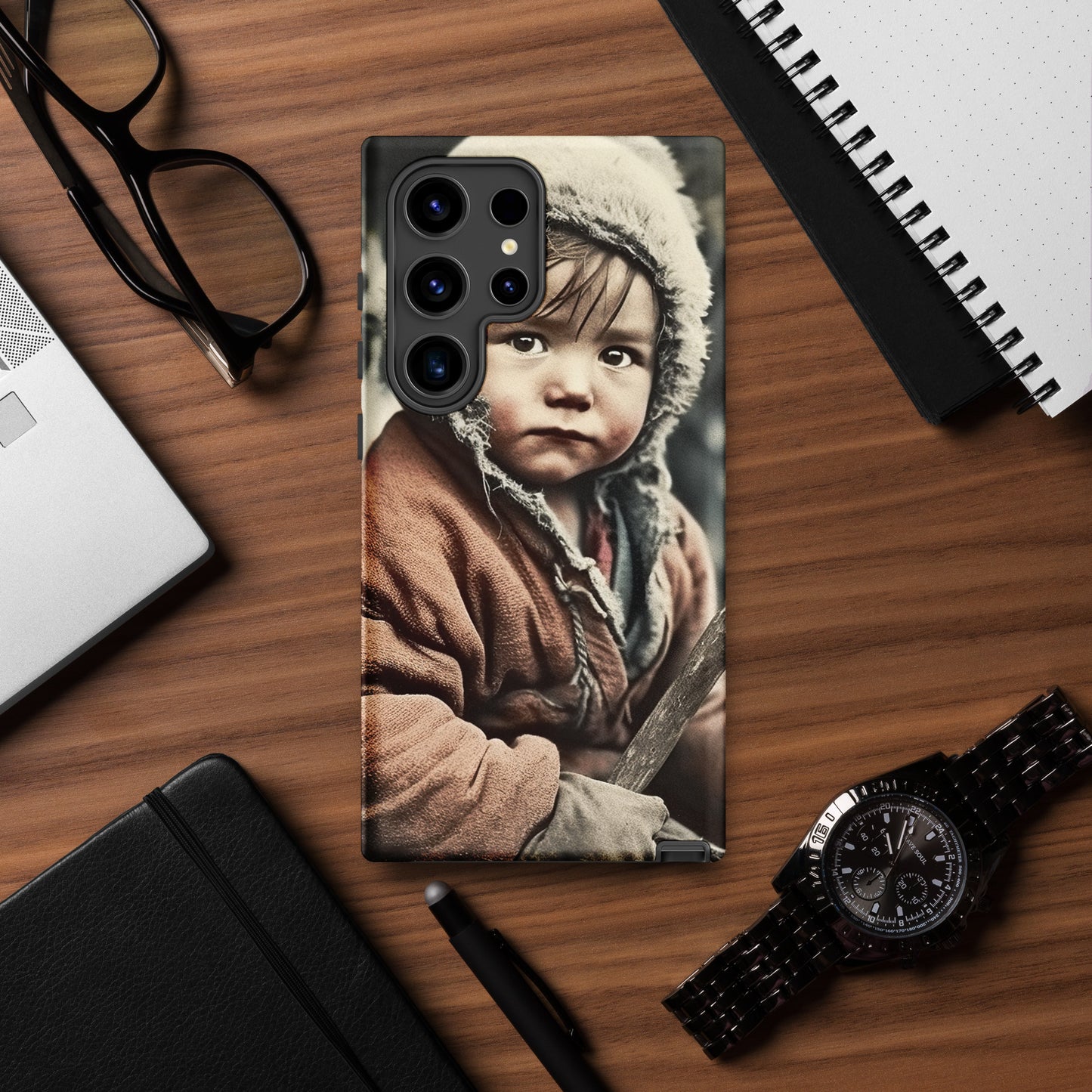 Samsung® Case / Tough Edition / Portrait Ötzi Tisenjoch I