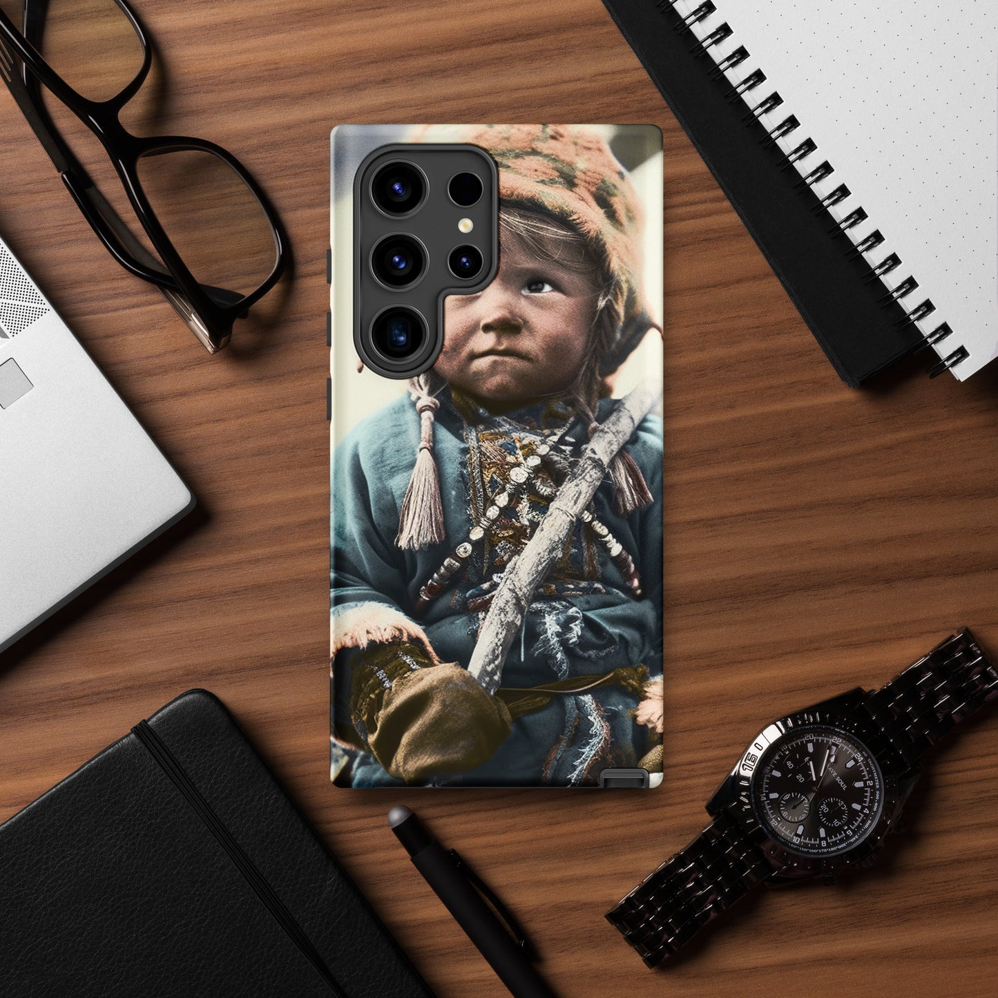 Samsung® Case / Tough Edition / Portrait Ötzi Tisenjoch II