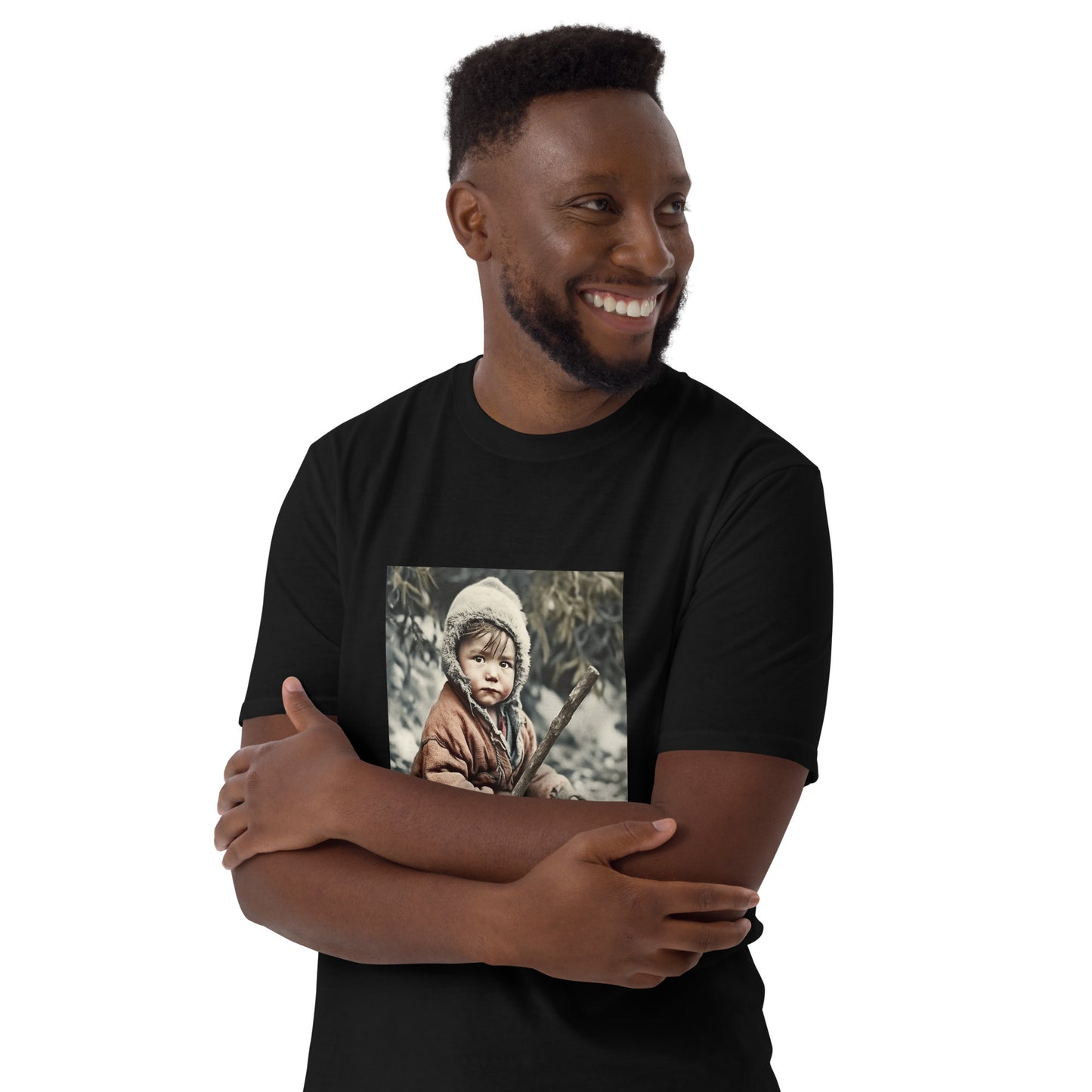 T-Shirt Unisex / Ring Spun Cotton / Portrait Ötzi Tisenjoch I