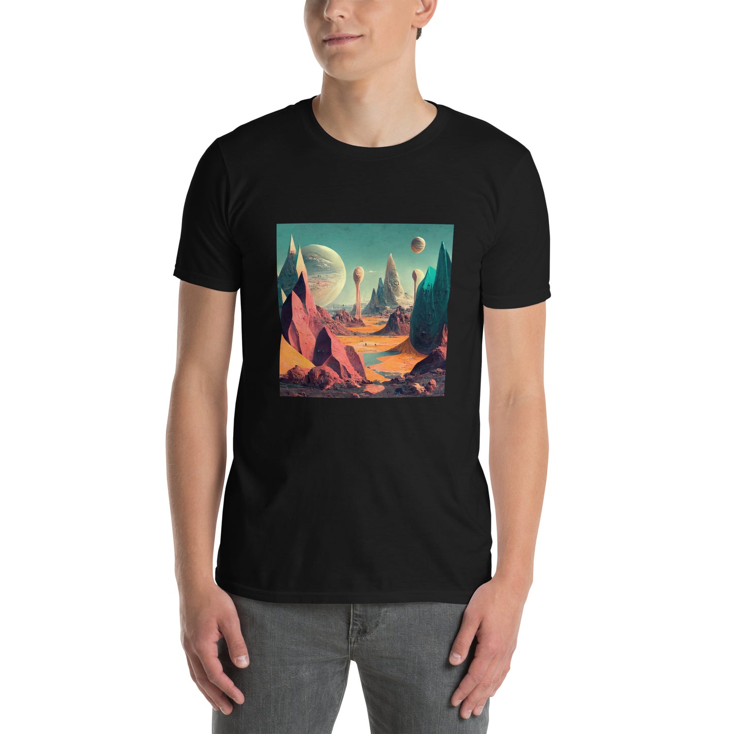 T-Shirt Unisex / Ring Spun Cotton / Exoplanet #3