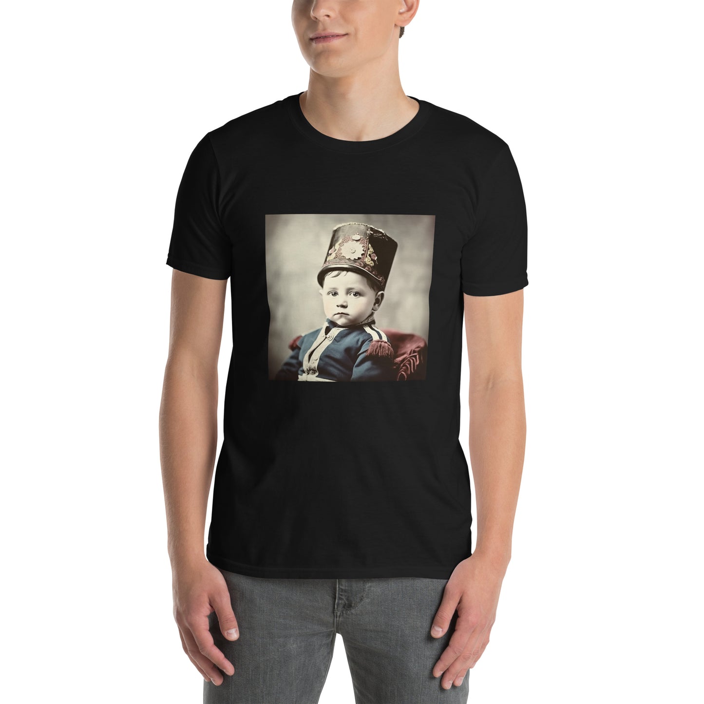 T-Shirt Unisex / Ring Spun Cotton / Portrait Napoleon Carlo III