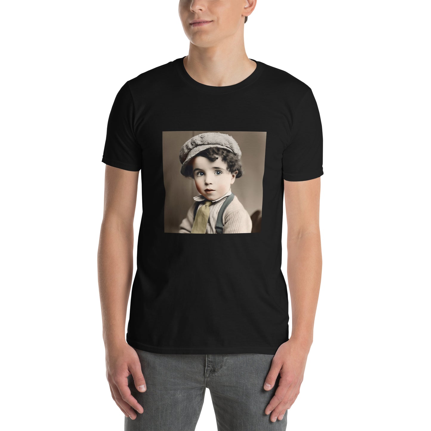 T-Shirt Unisex / Ring Spun Cotton / Portrait Charles 'Charlie' Spencer III