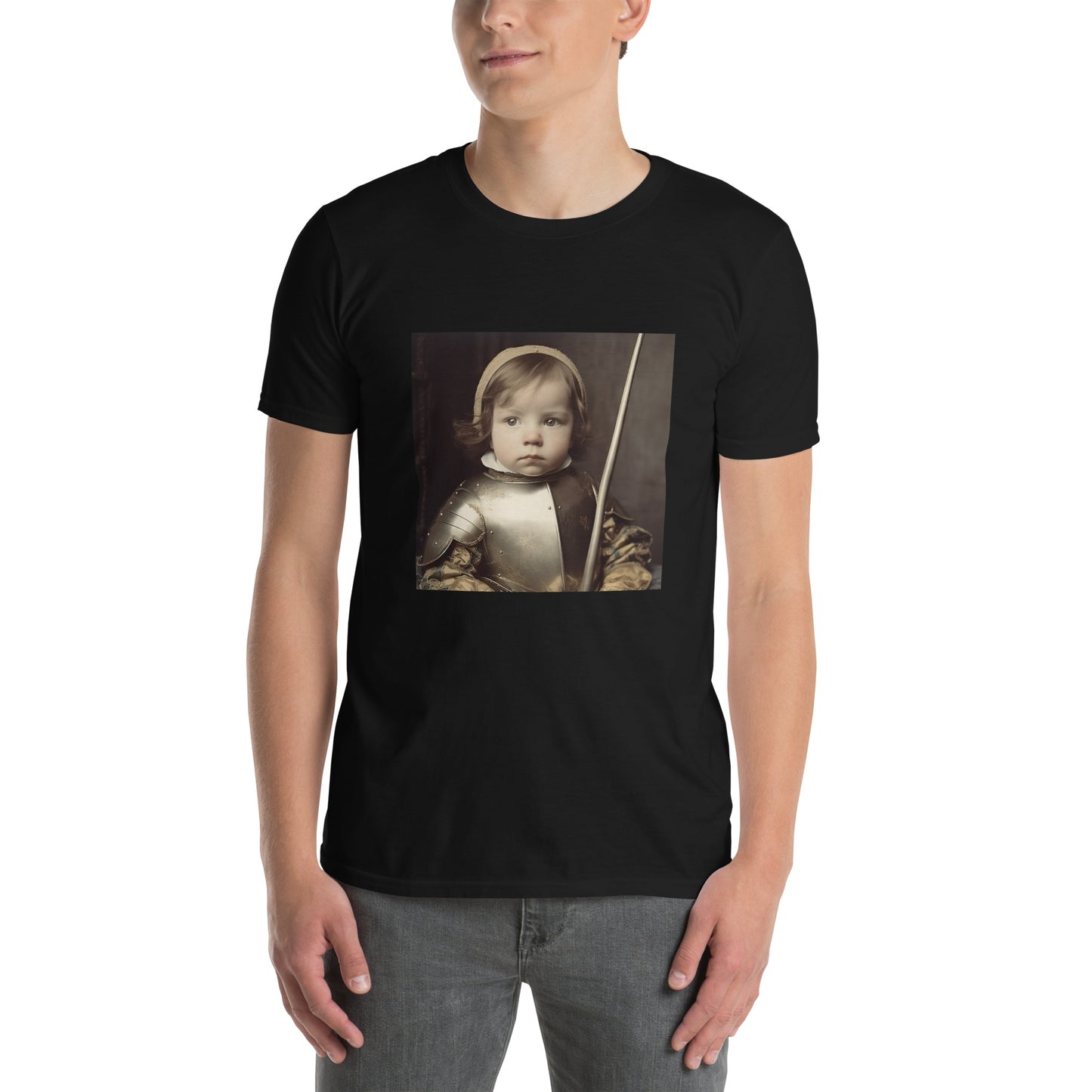 T-Shirt Unisex / Ring Spun Cotton / Portrait Jeanne 'Joan' Arc II