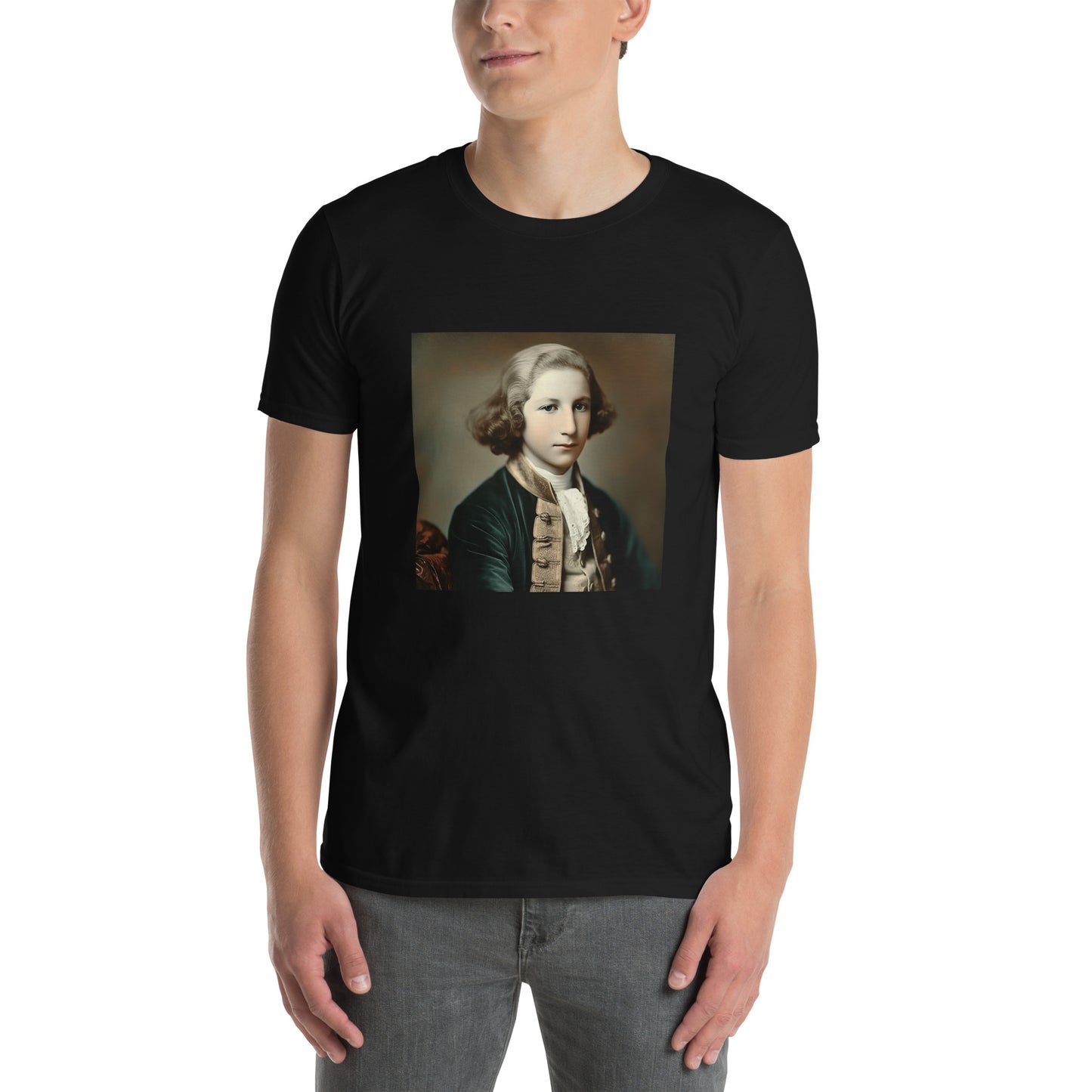 T-Shirt Unisex / Ring Spun Cotton / Portrait George Augustine I