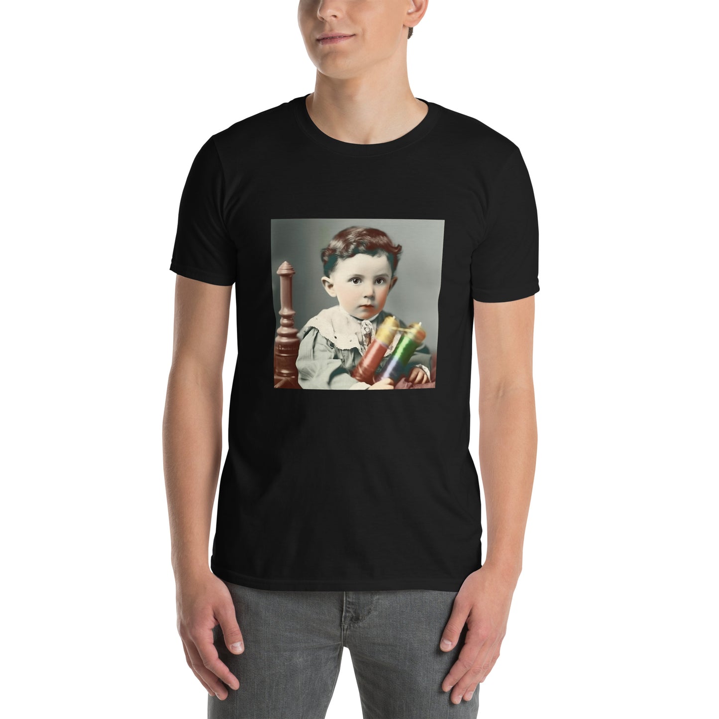 T-Shirt Unisex / Ring Spun Cotton / Portrait Nikola Milutin I