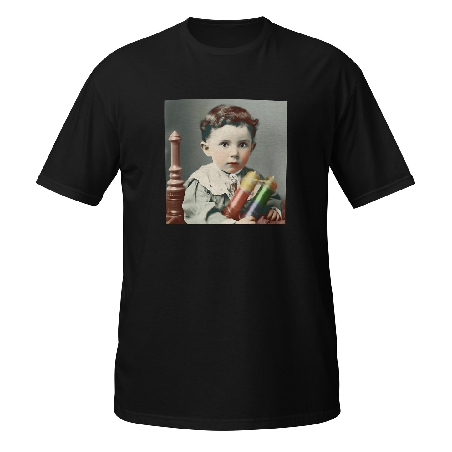 T-Shirt Unisex / Ring Spun Cotton / Portrait Nikola Milutin I