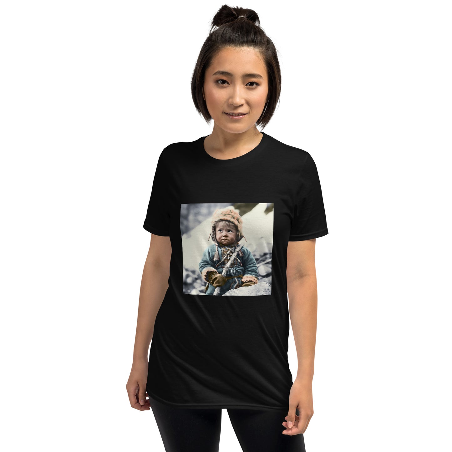 T-Shirt Unisex / Ring Spun Cotton / Portrait Ötzi Tisenjoch II