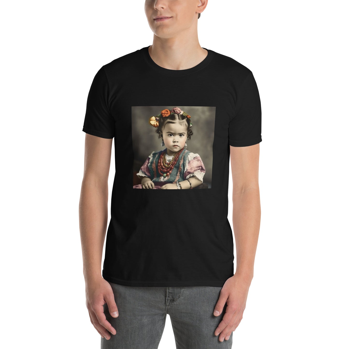 T-Shirt Unisex / Ring Spun Cotton / Portrait Magdalena Frida VIII