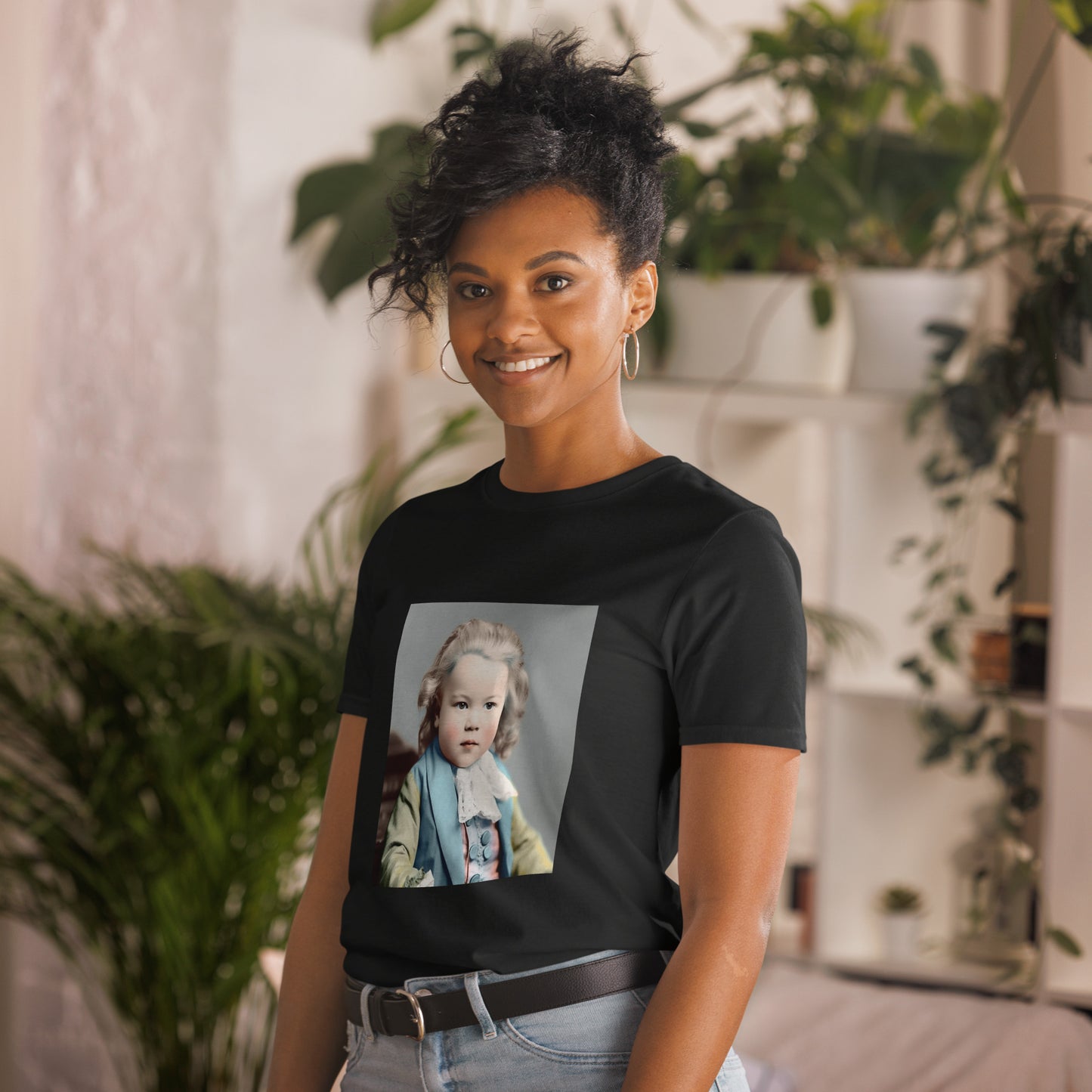 T-Shirt Unisex / Ring Spun Cotton / Portrait Johann Sebastian V