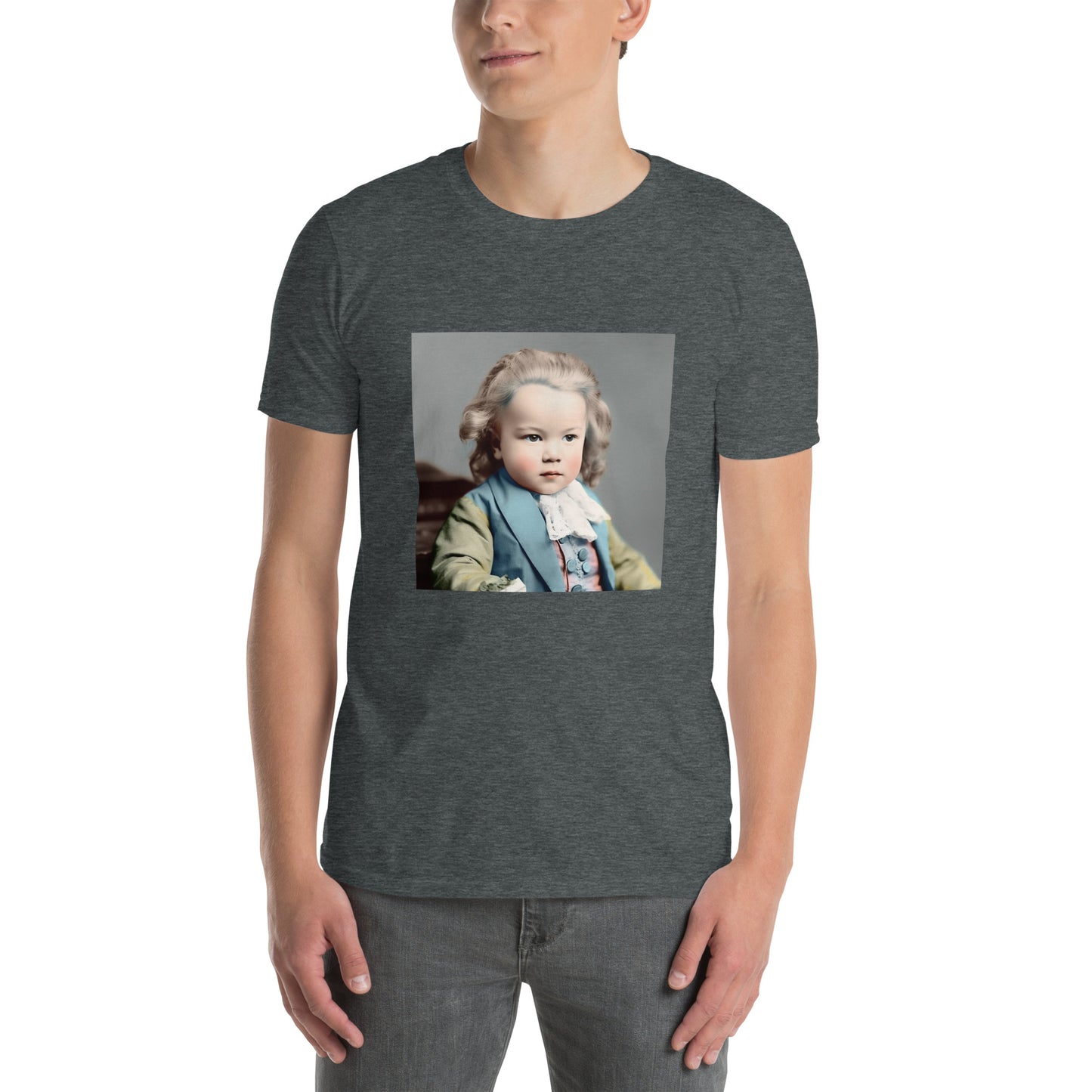 T-Shirt Unisex / Ring Spun Cotton / Portrait Johann Sebastian V