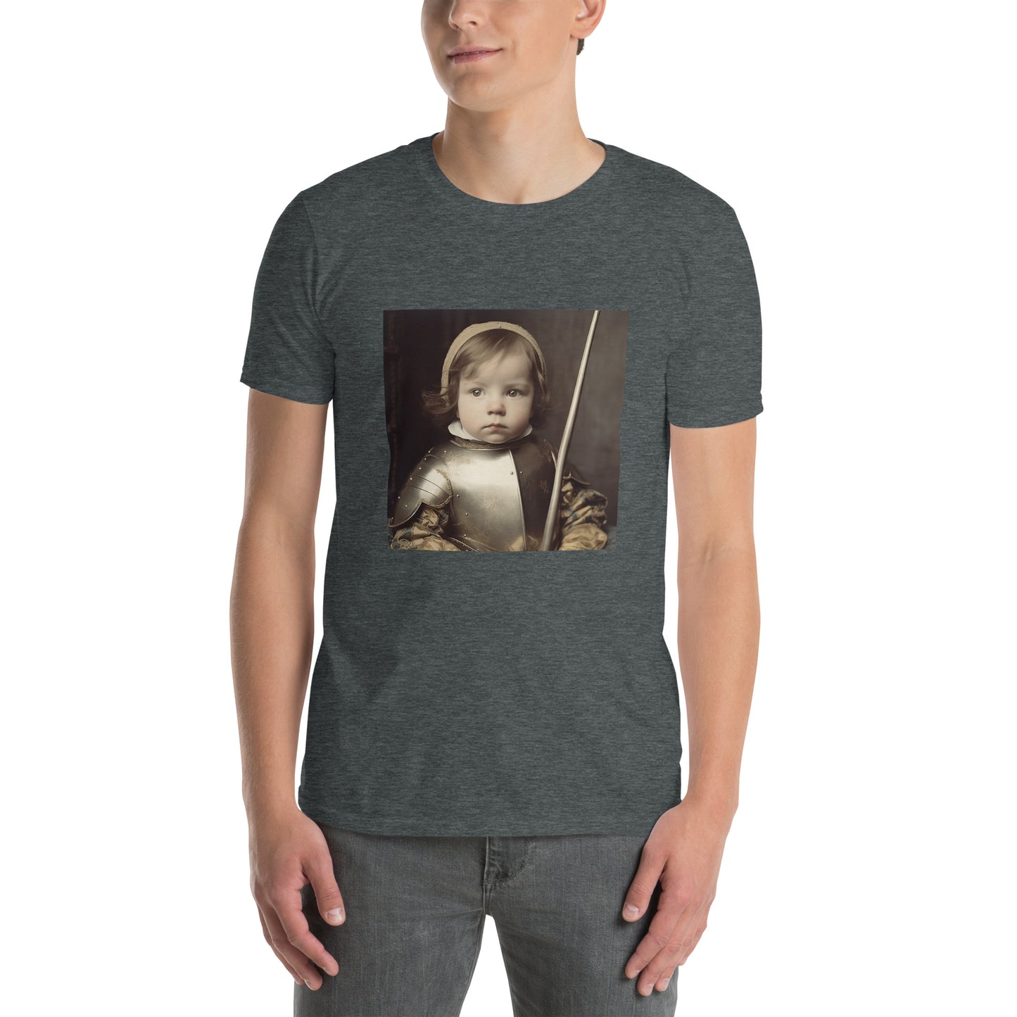 T-Shirt Unisex / Ring Spun Cotton / Portrait Jeanne 'Joan' Arc II