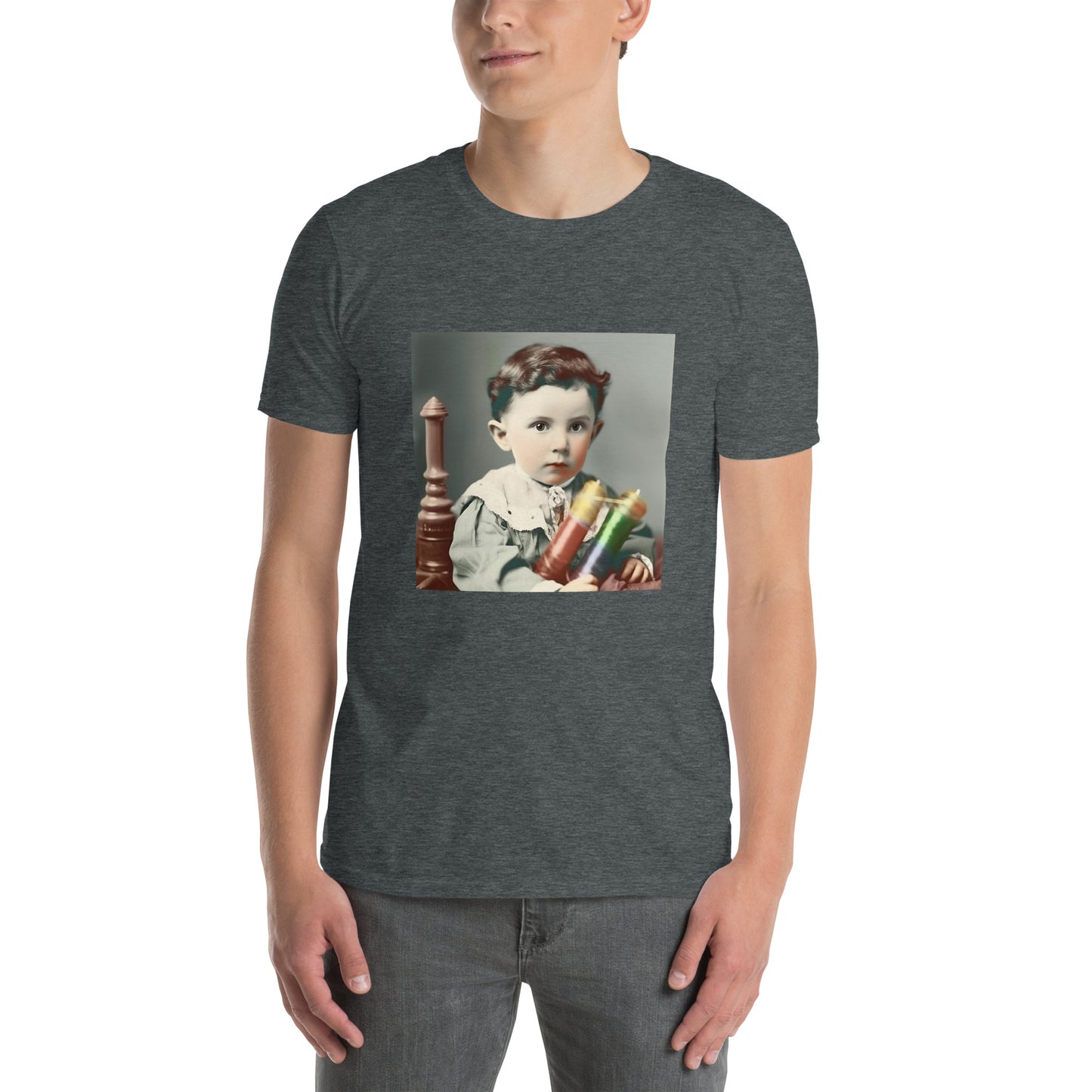 T-Shirt Unisex / Ring Spun Cotton / Portrait Nikola Milutin I