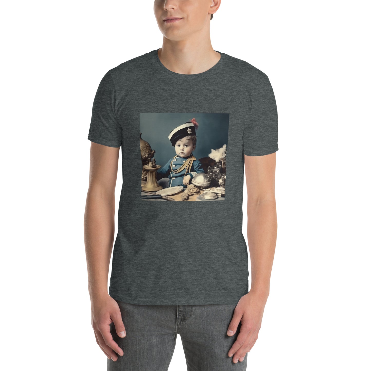 T-Shirt Unisex / Ring Spun Cotton / Portrait Napoleon Carlo VIII