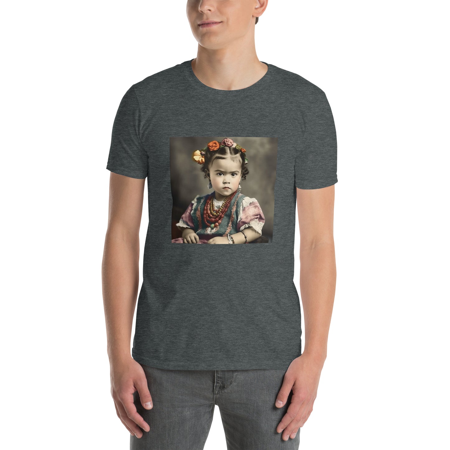 T-Shirt Unisex / Ring Spun Cotton / Portrait Magdalena Frida VIII