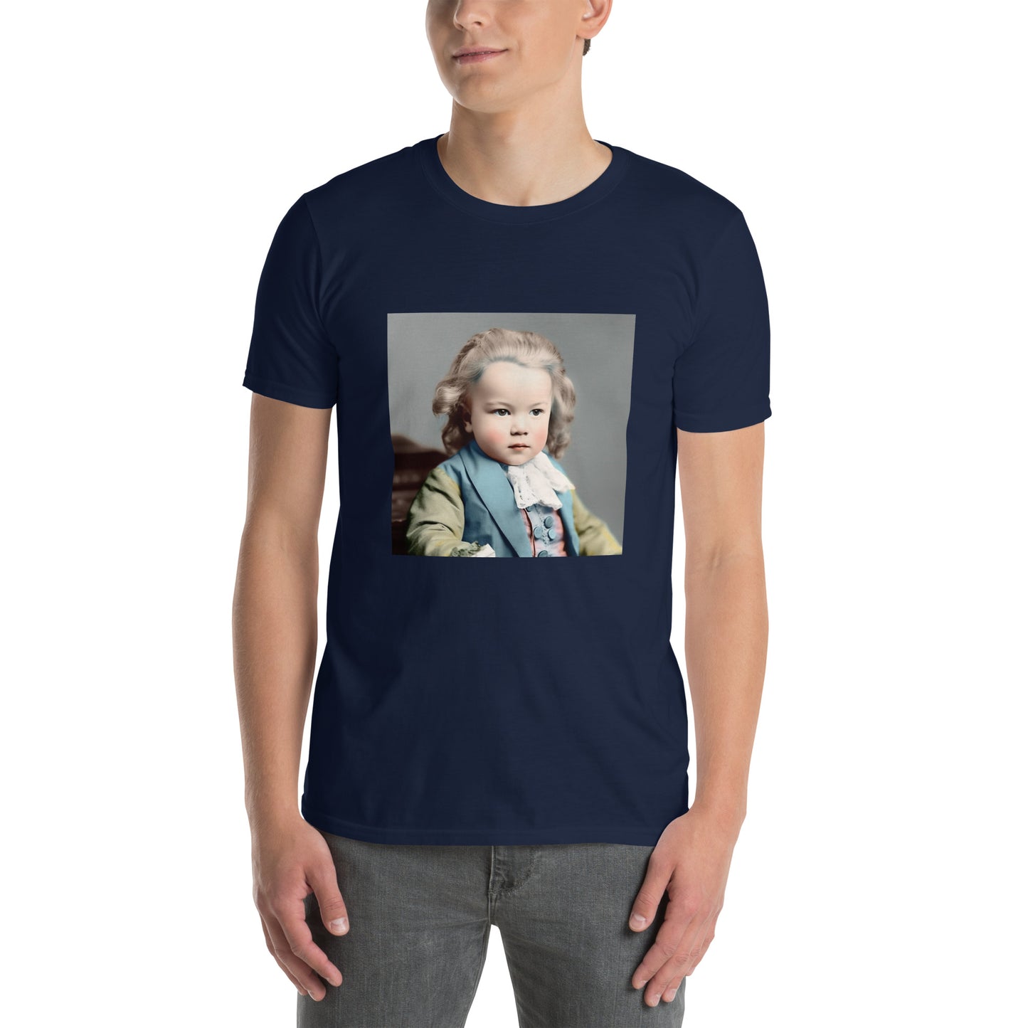 T-Shirt Unisex / Ring Spun Cotton / Portrait Johann Sebastian V