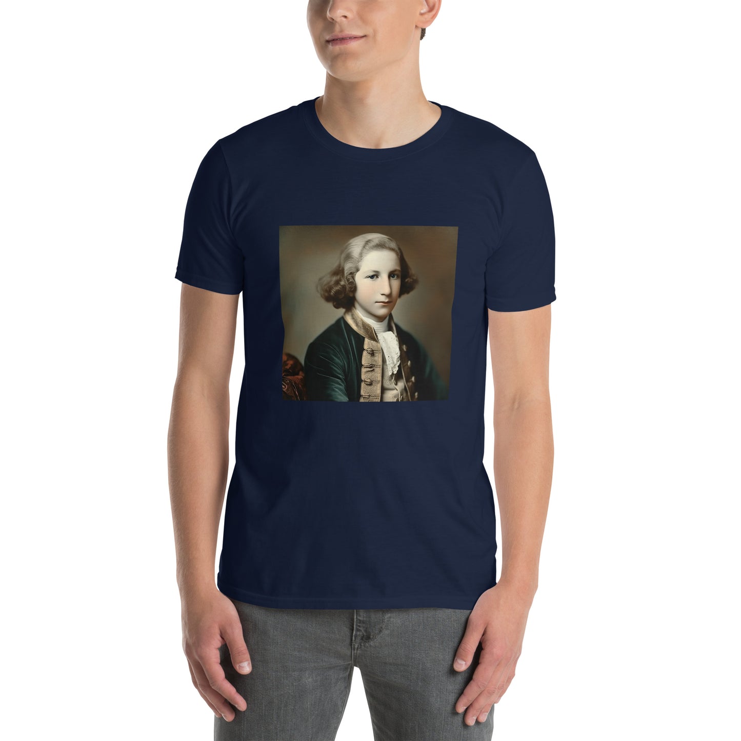 T-Shirt Unisex / Ring Spun Cotton / Portrait George Augustine I