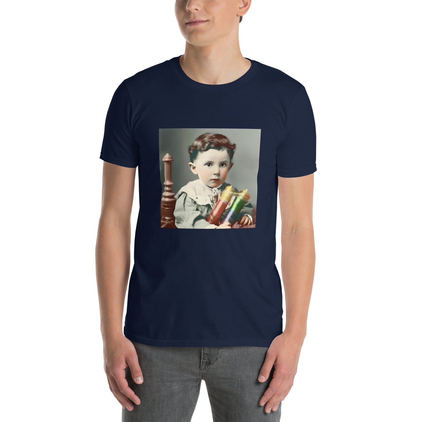 T-Shirt Unisex / Ring Spun Cotton / Portrait Nikola Milutin I